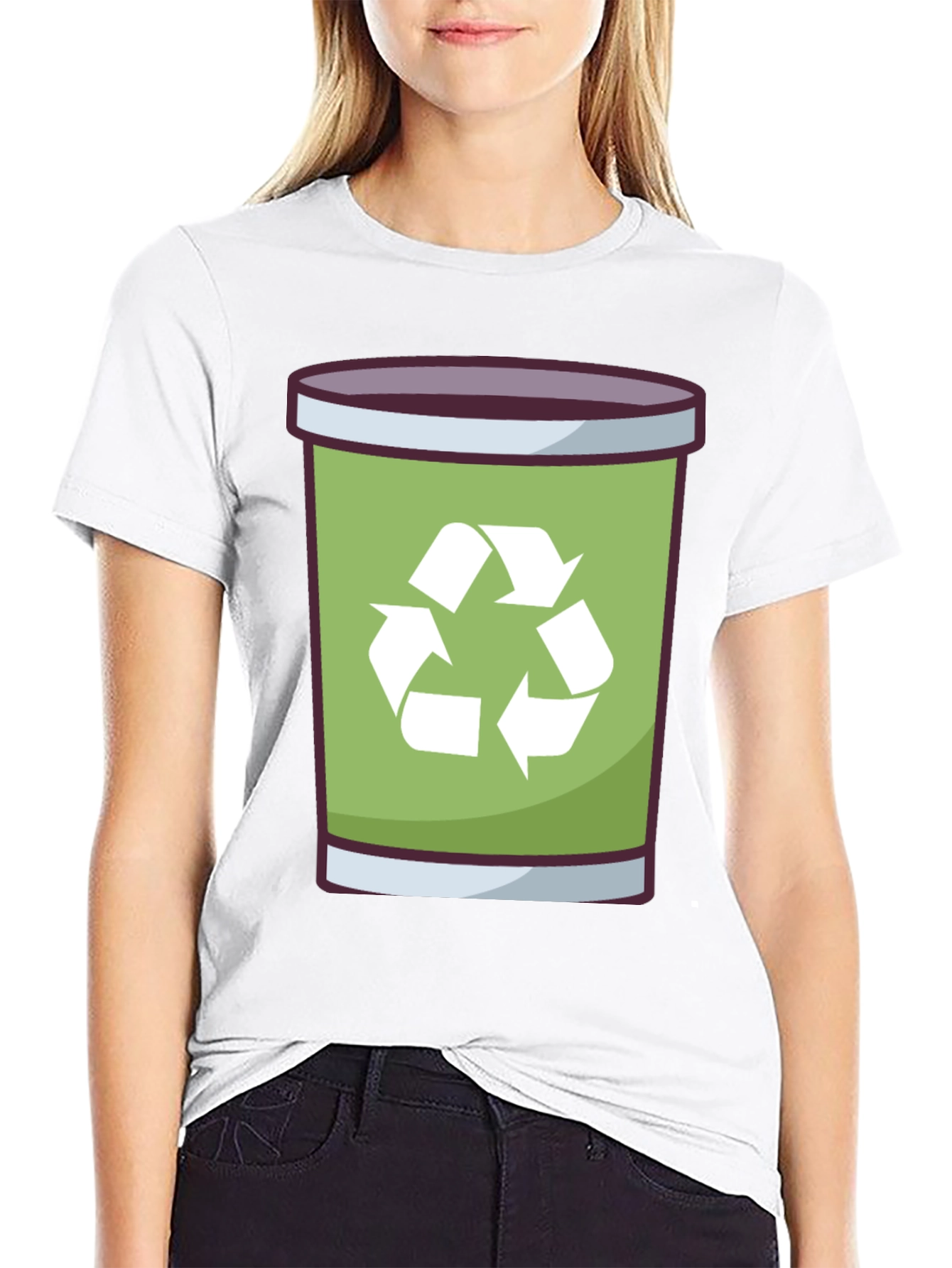 Recycle Graphic Tee - Eco-Friendly Fashion