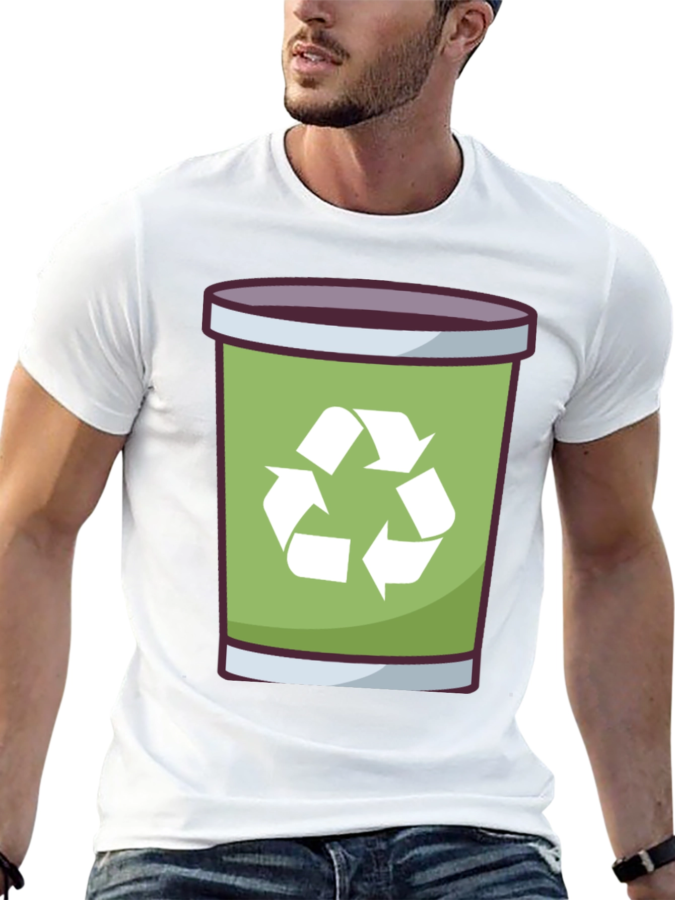 Recycle Graphic Tee - Eco-Friendly Fashion