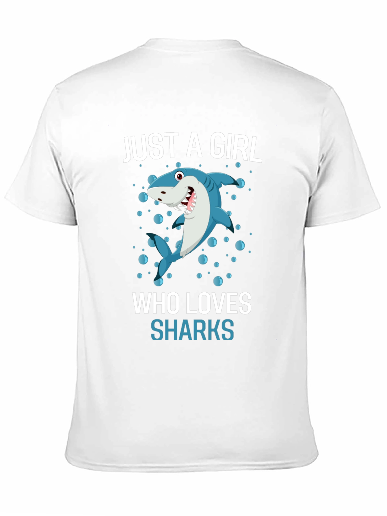 Just A Girl Who Loves Sharks T-Shirt