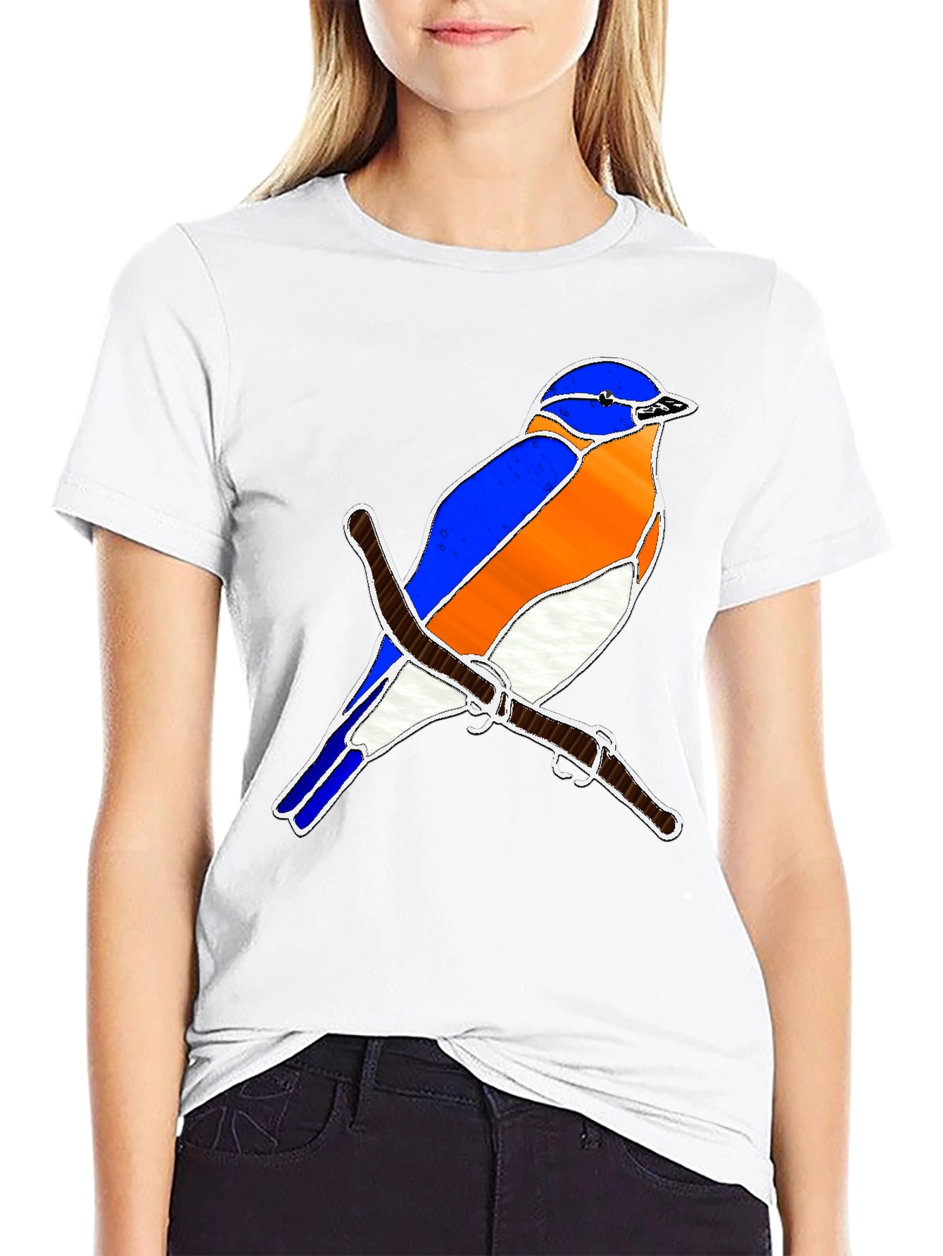 Bluebird T-Shirt - Nature Inspired Graphic Tee