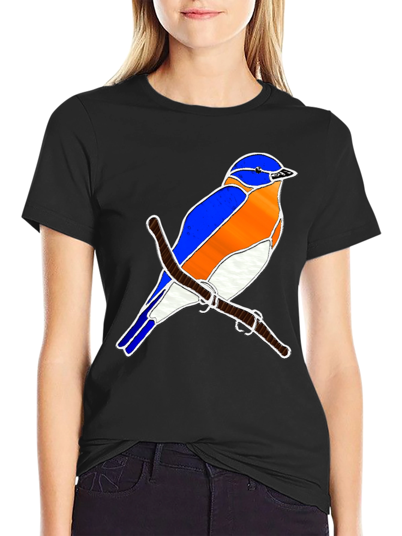 Bluebird T-Shirt - Nature Inspired Graphic Tee