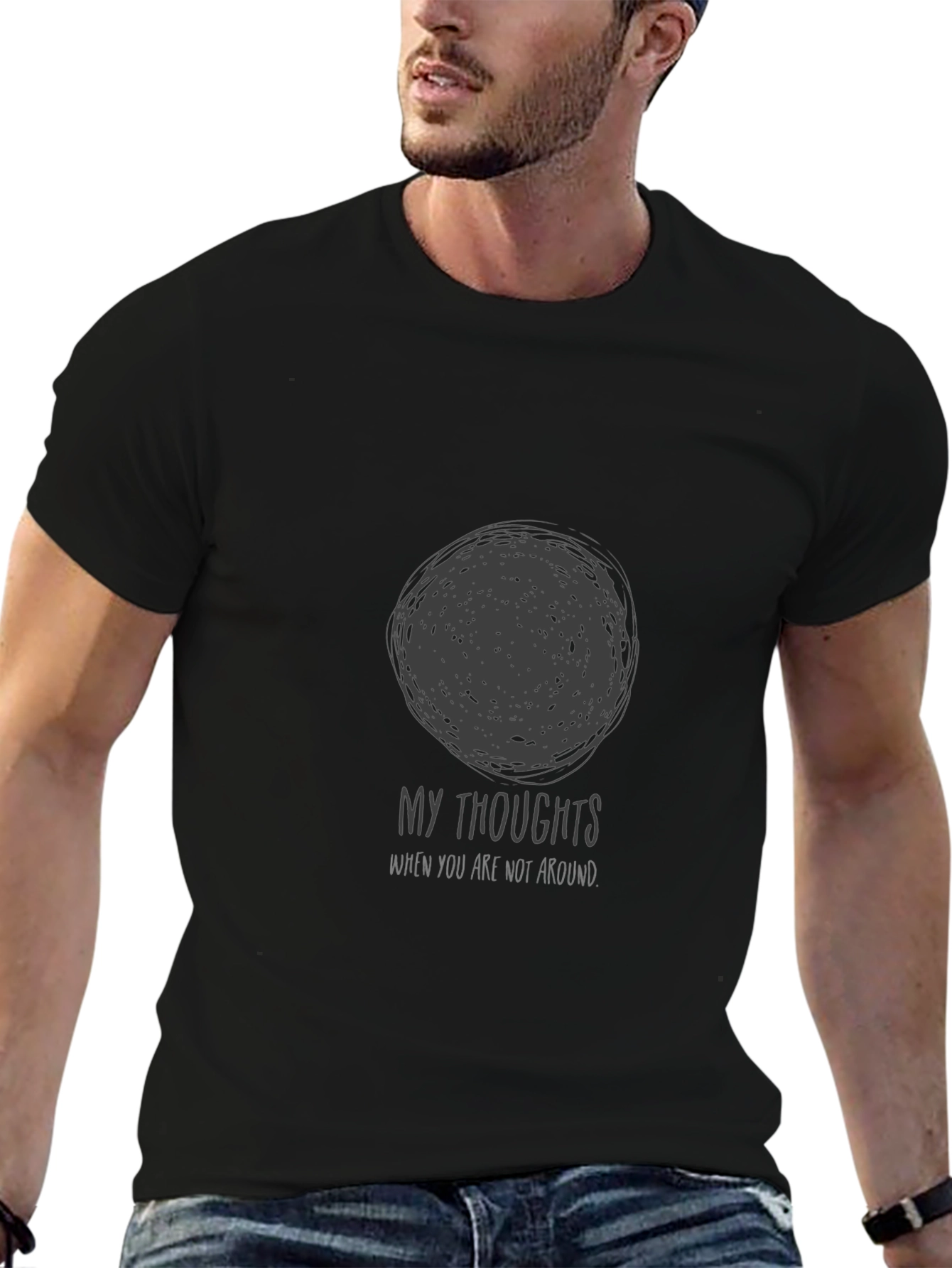 My Thoughts Graphic Tee - Soft Cotton Comfort