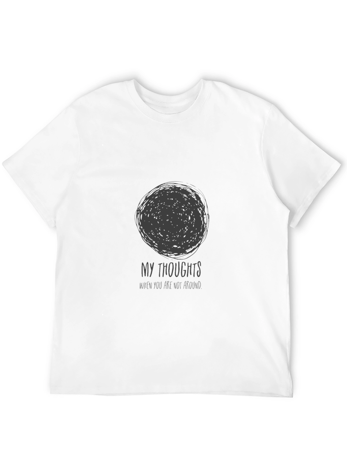 My Thoughts Graphic Tee - Soft Cotton Comfort