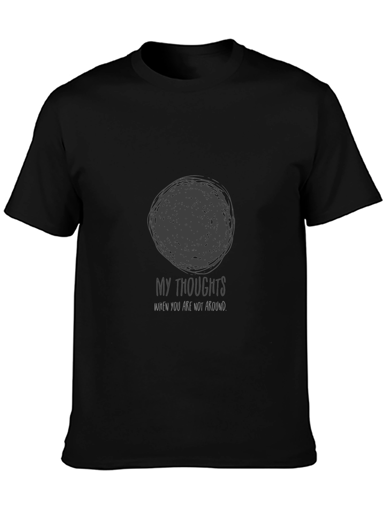 My Thoughts Graphic Tee - Soft Cotton Comfort