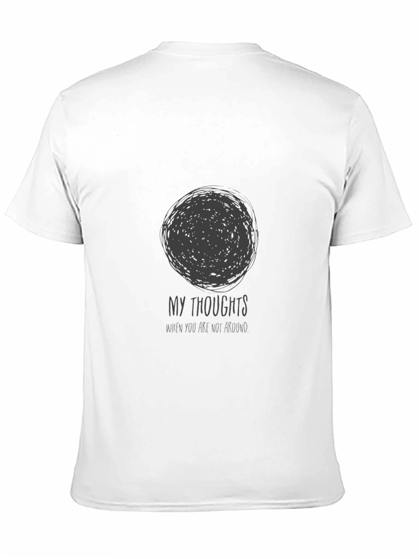 My Thoughts Graphic Tee - Soft Cotton Comfort