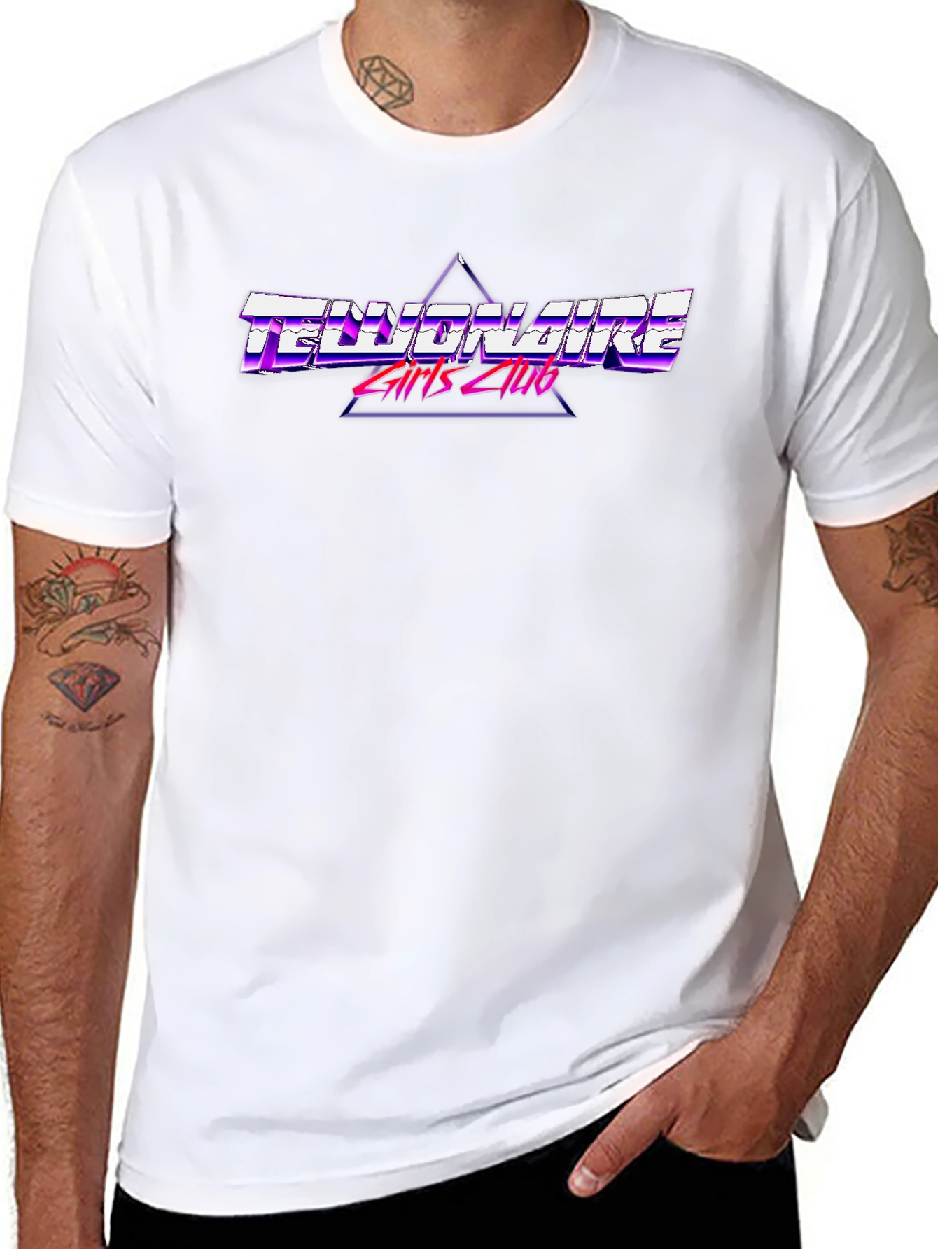 Retro Wave Millionaire Kart Club Graphic T-Shirt