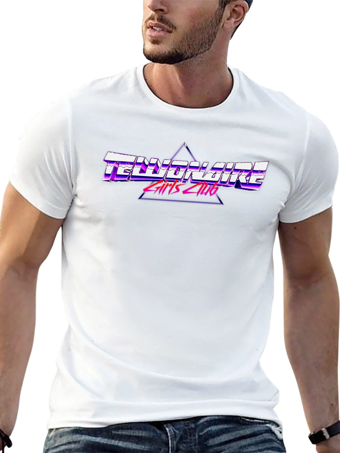 Retro Wave Millionaire Kart Club Graphic T-Shirt