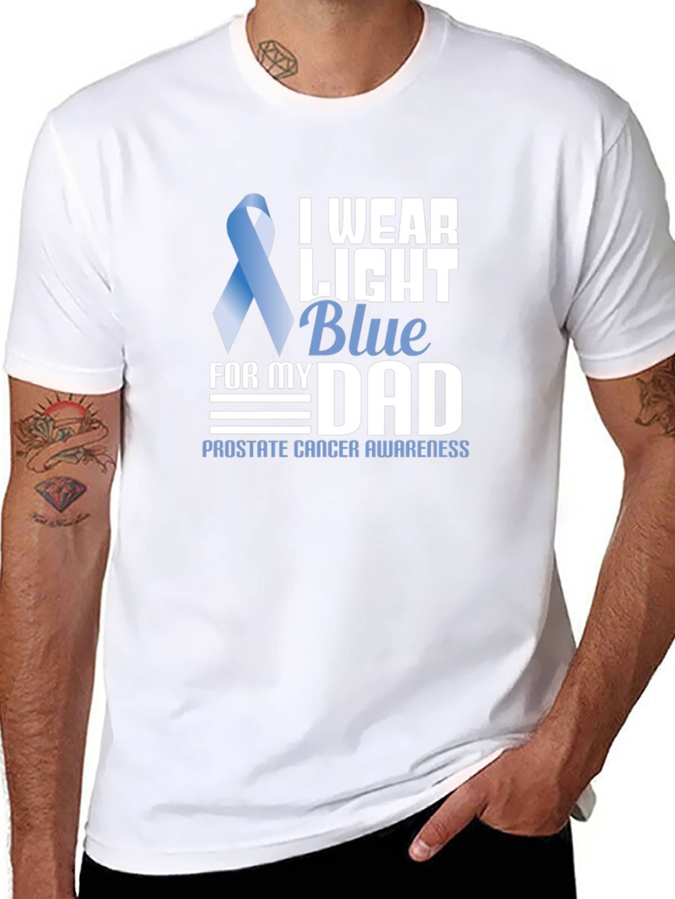 Prostate Cancer Awareness Dad T-Shirt