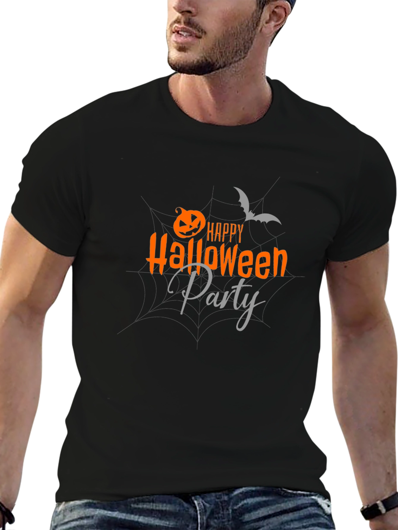 Happy Halloween Party Graphic T-Shirt