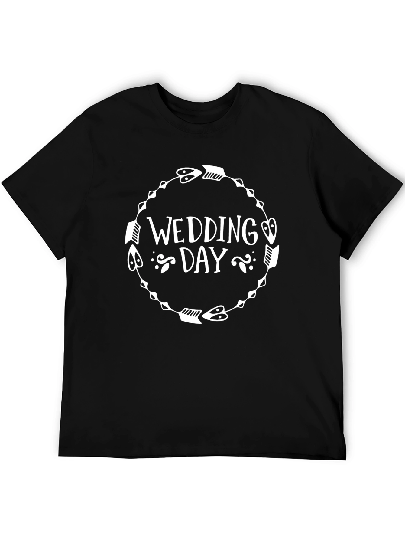 Wedding Day T-Shirt - Stylish Celebration Tee