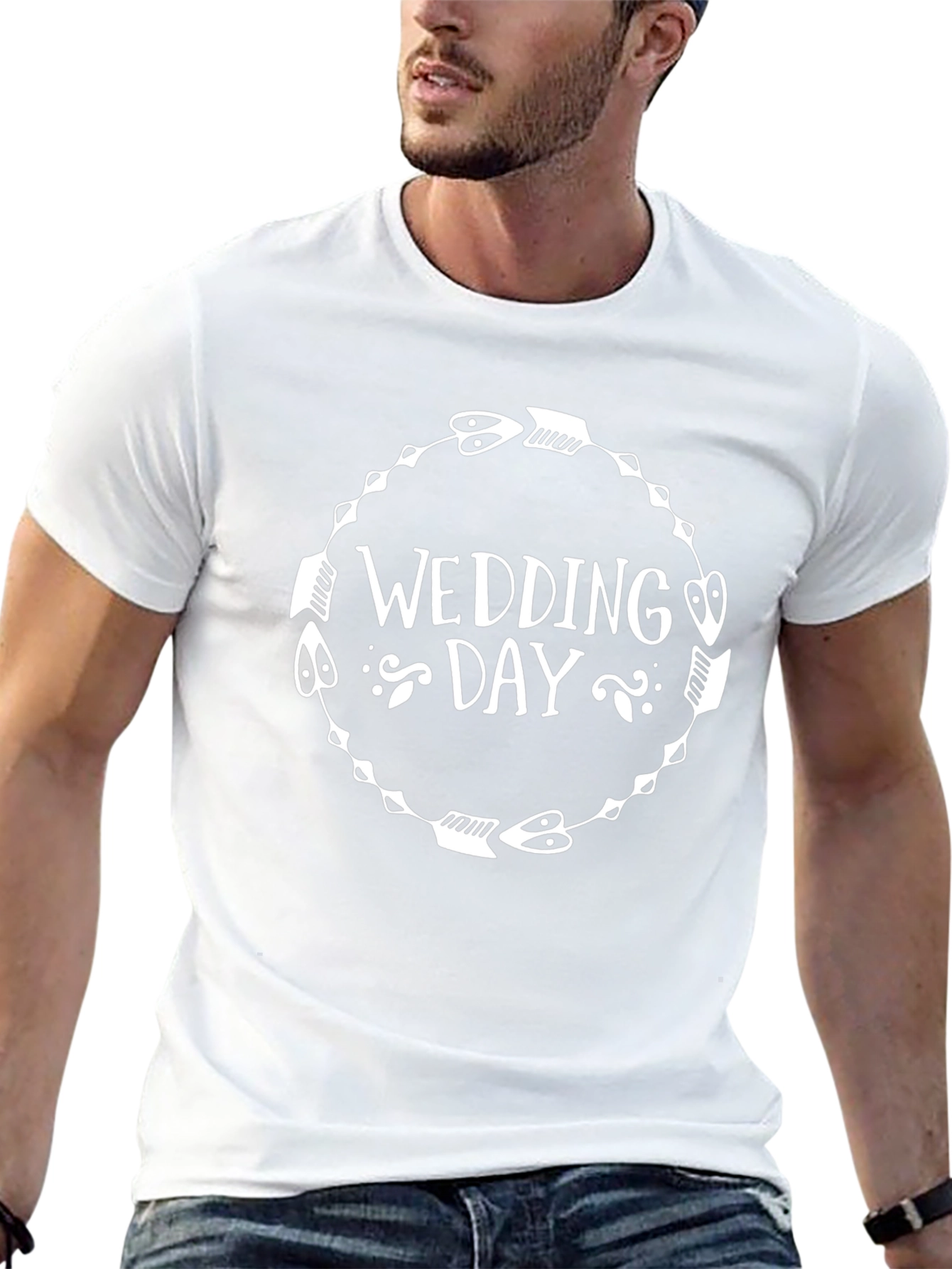 Wedding Day T-Shirt - Stylish Celebration Tee