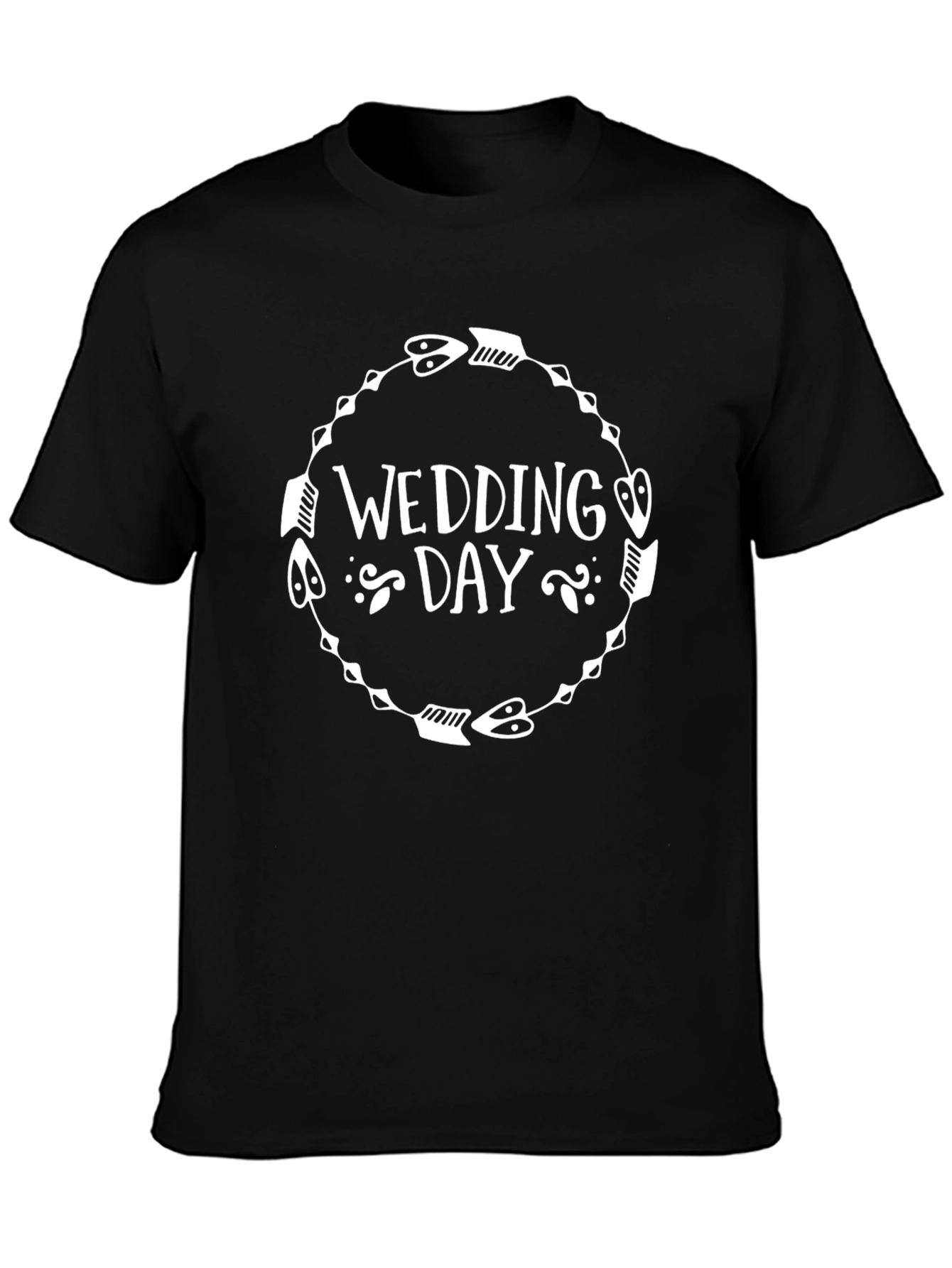 Wedding Day T-Shirt - Stylish Celebration Tee