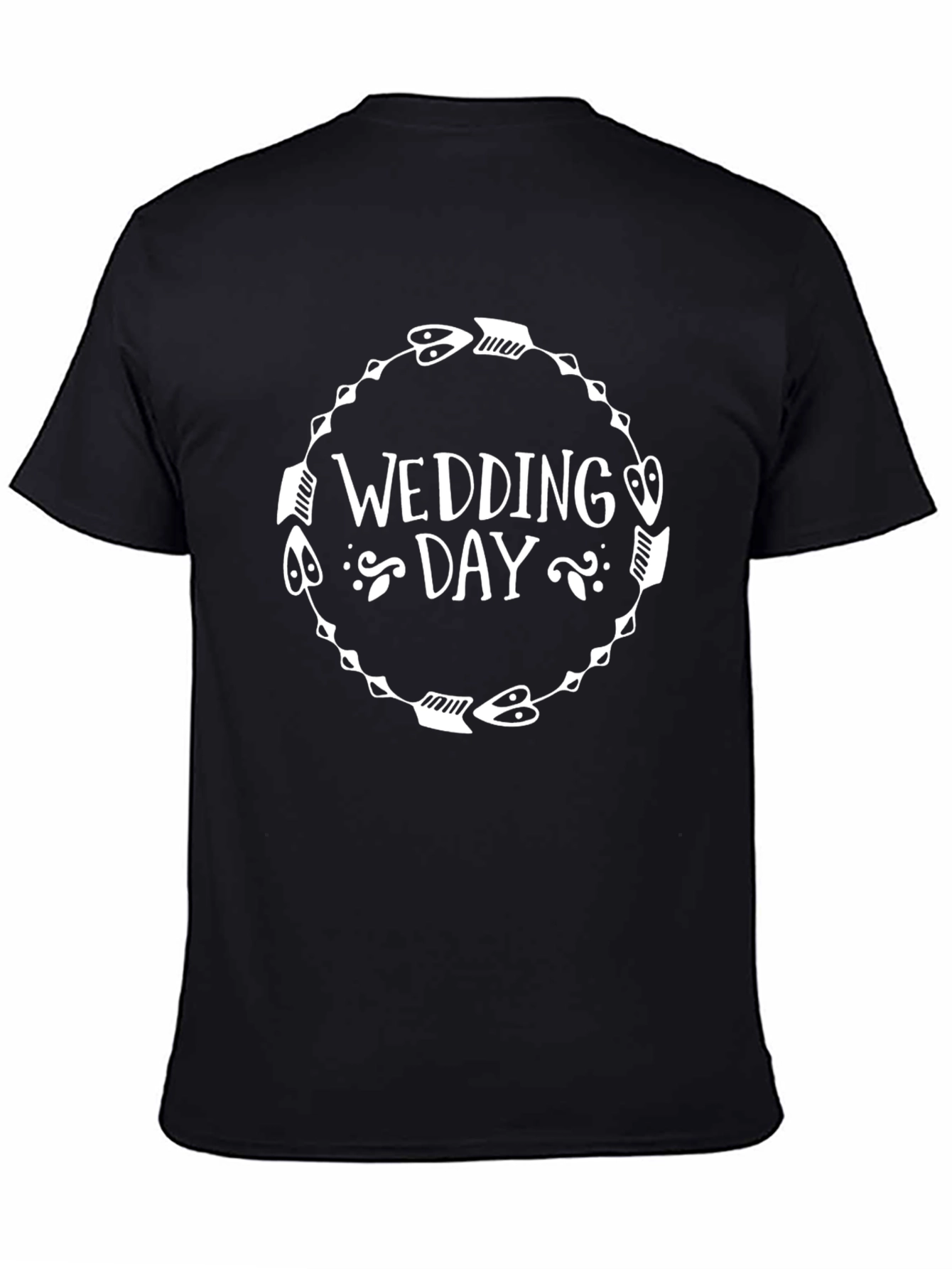Wedding Day T-Shirt - Stylish Celebration Tee