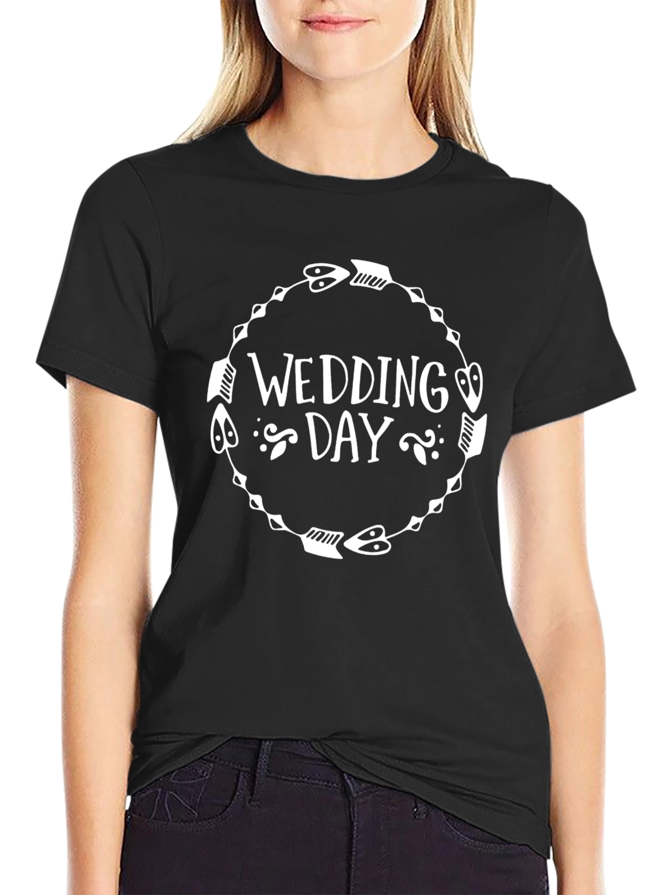 Wedding Day T-Shirt - Stylish Celebration Tee