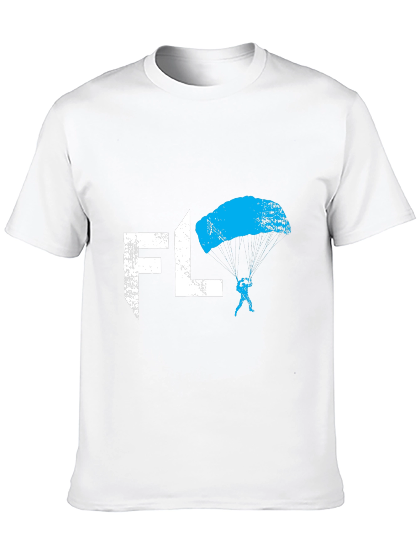 FL Skydiving Graphic T-Shirt - Black