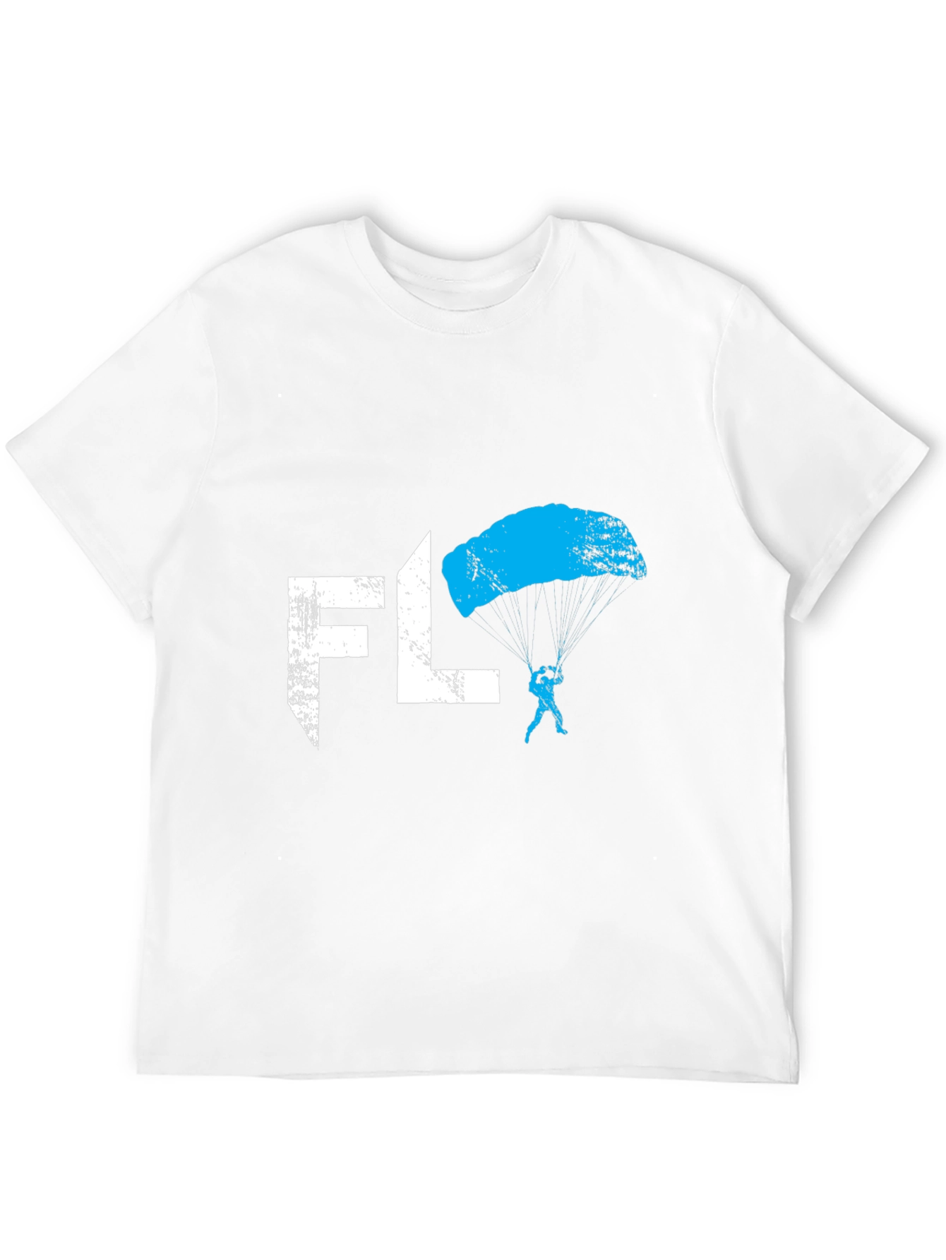 FL Skydiving Graphic T-Shirt - Black