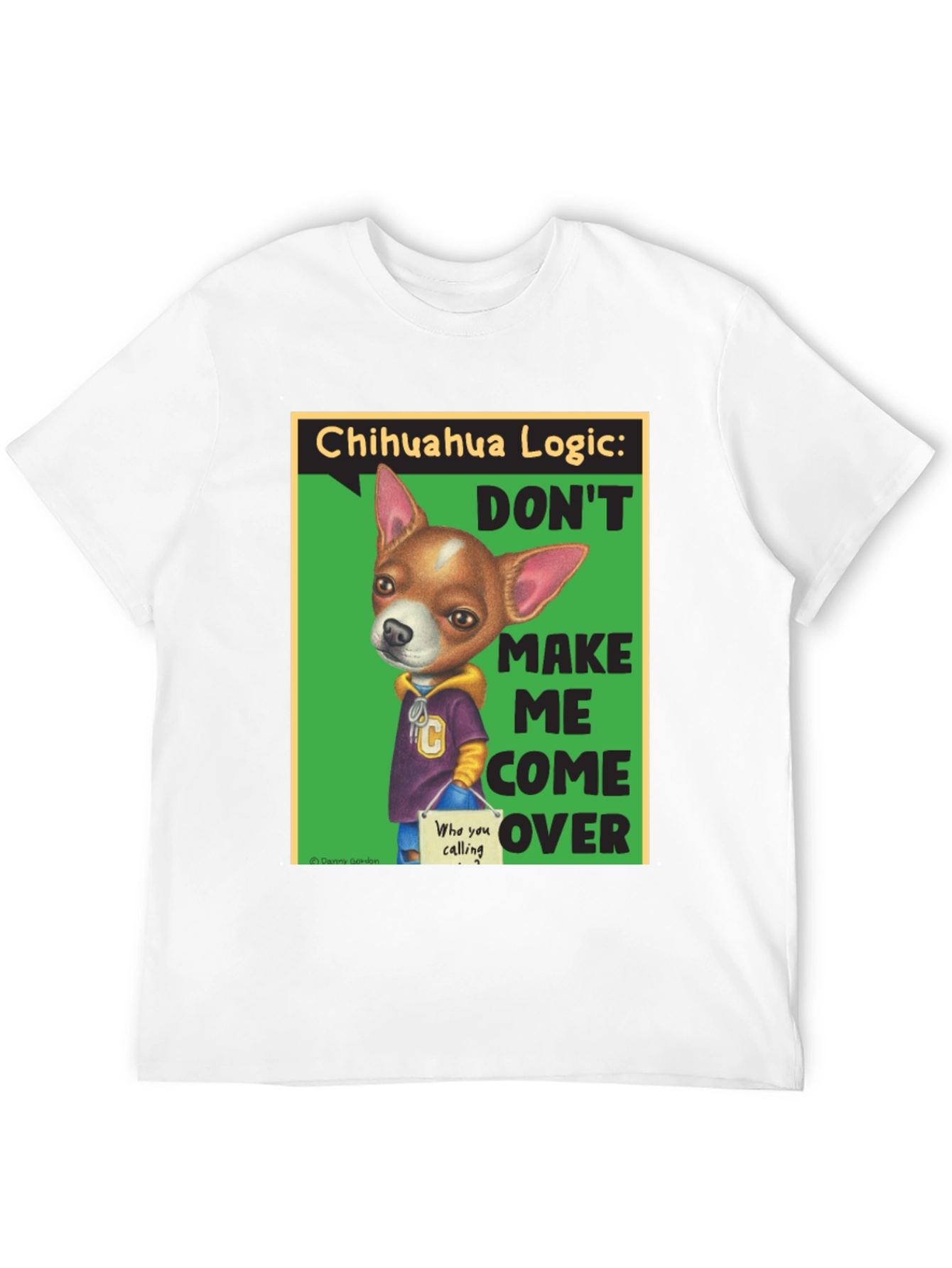Chihuahua Logic Graphic T-Shirt