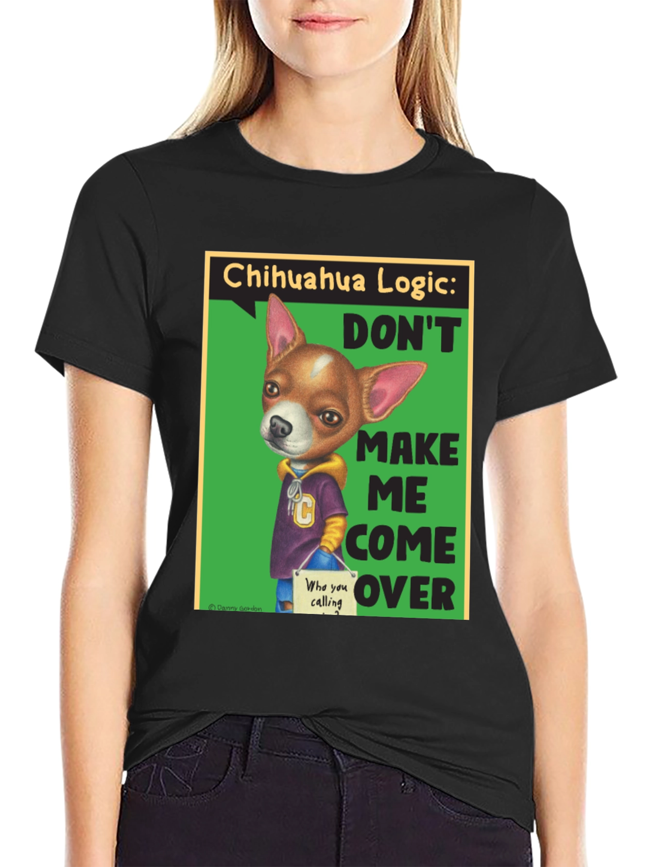 Chihuahua Logic Graphic T-Shirt