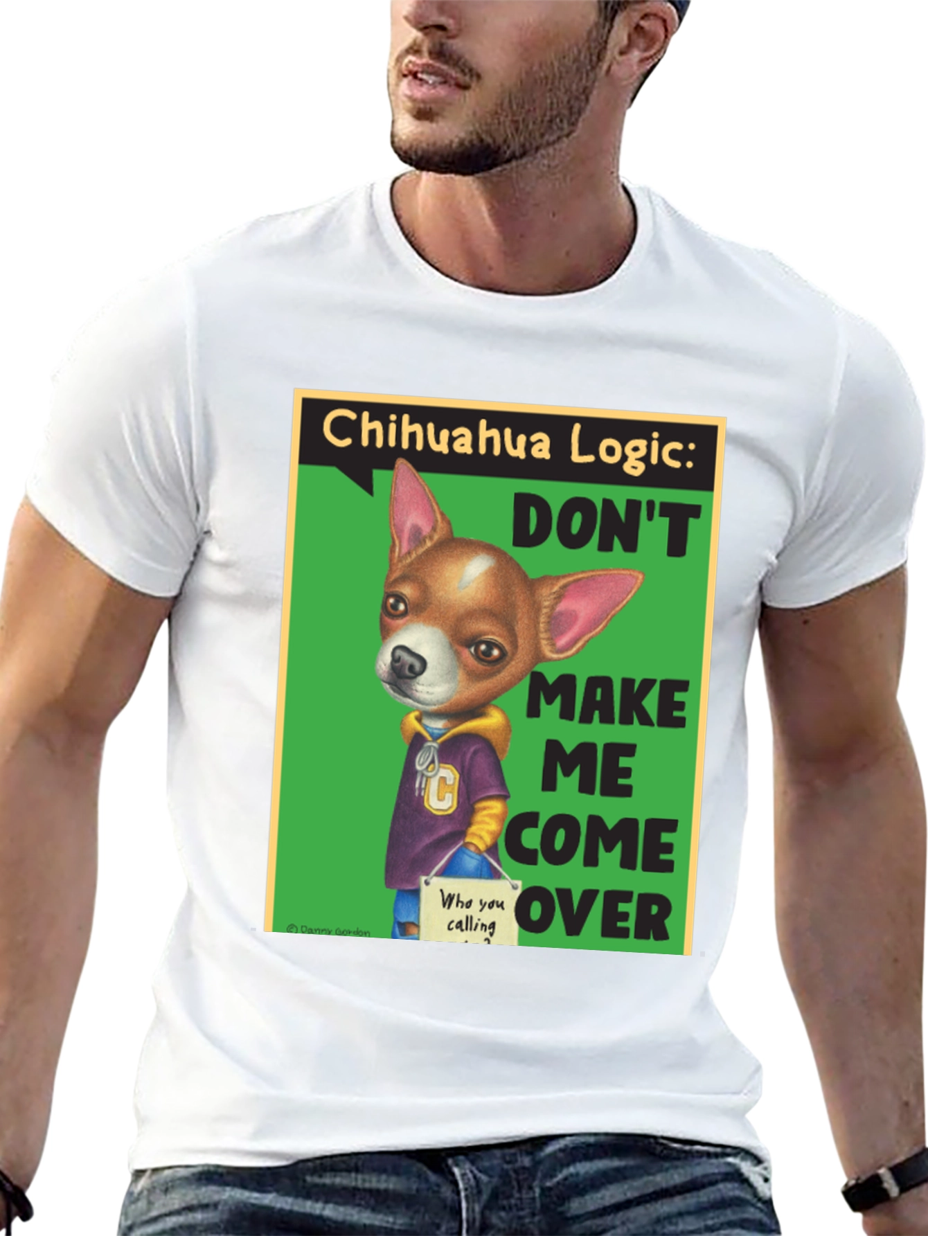 Chihuahua Logic Graphic T-Shirt
