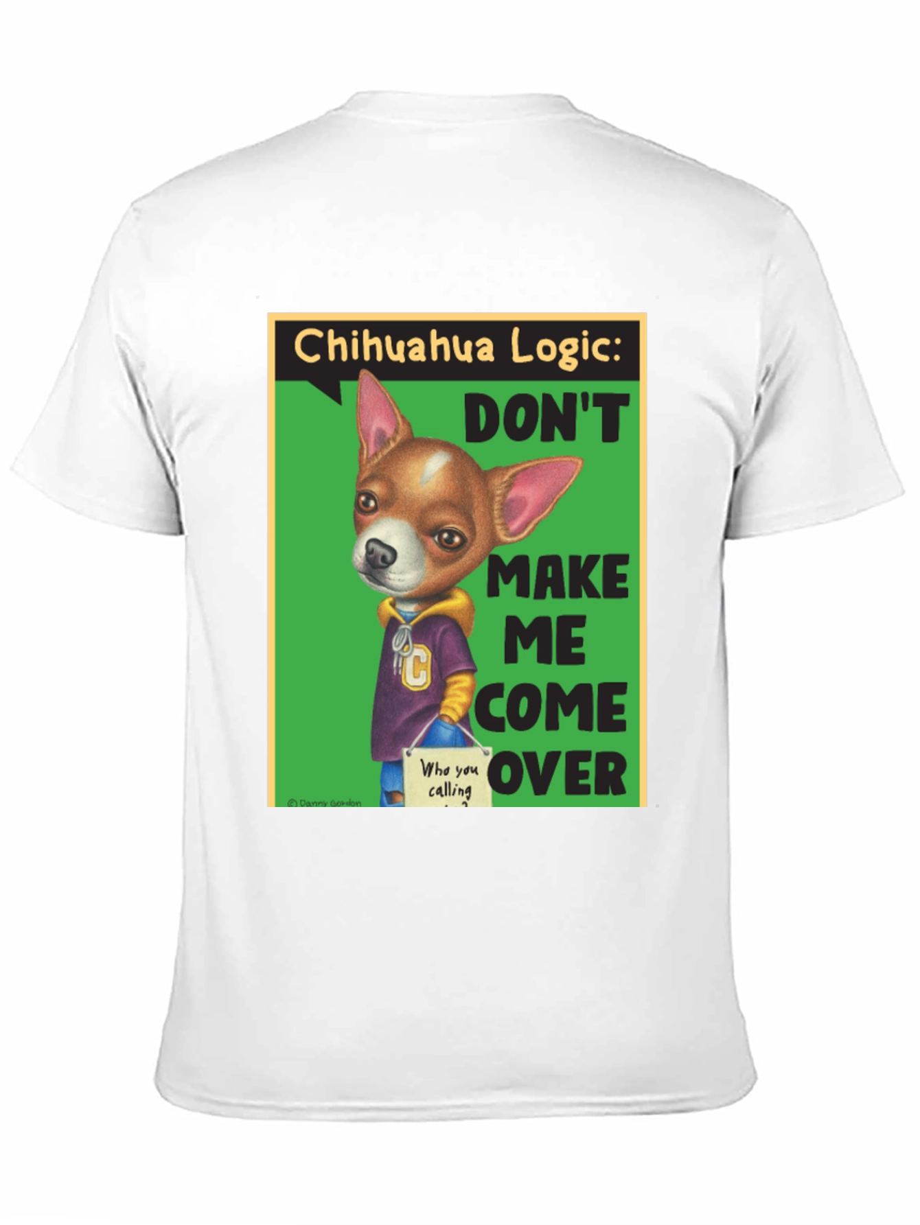 Chihuahua Logic Graphic T-Shirt
