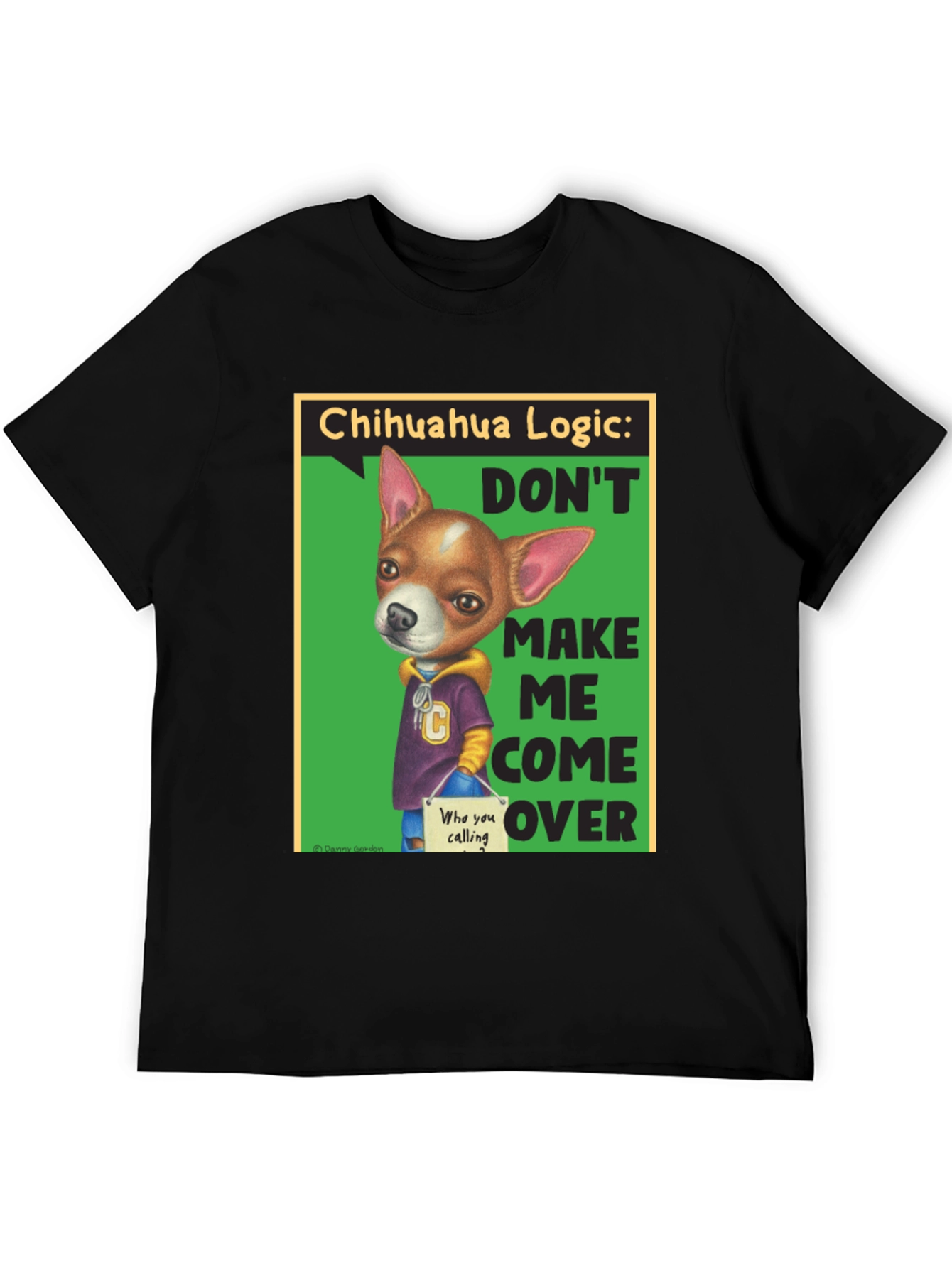 Chihuahua Logic Graphic T-Shirt