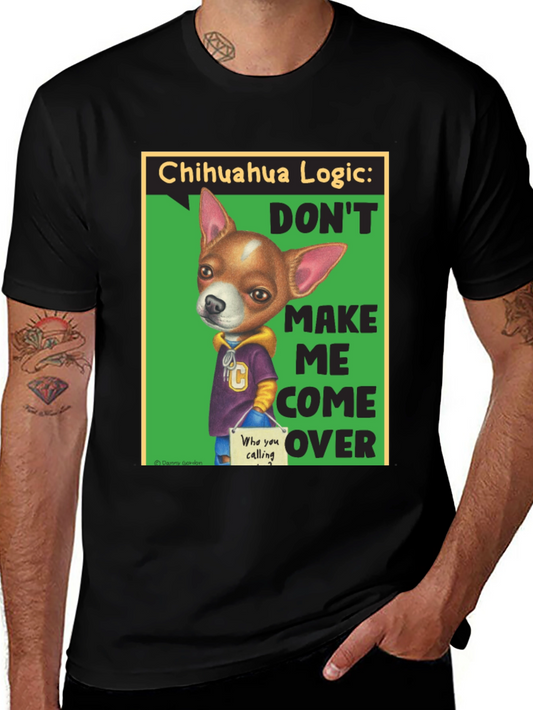 Chihuahua Logic Graphic T-Shirt