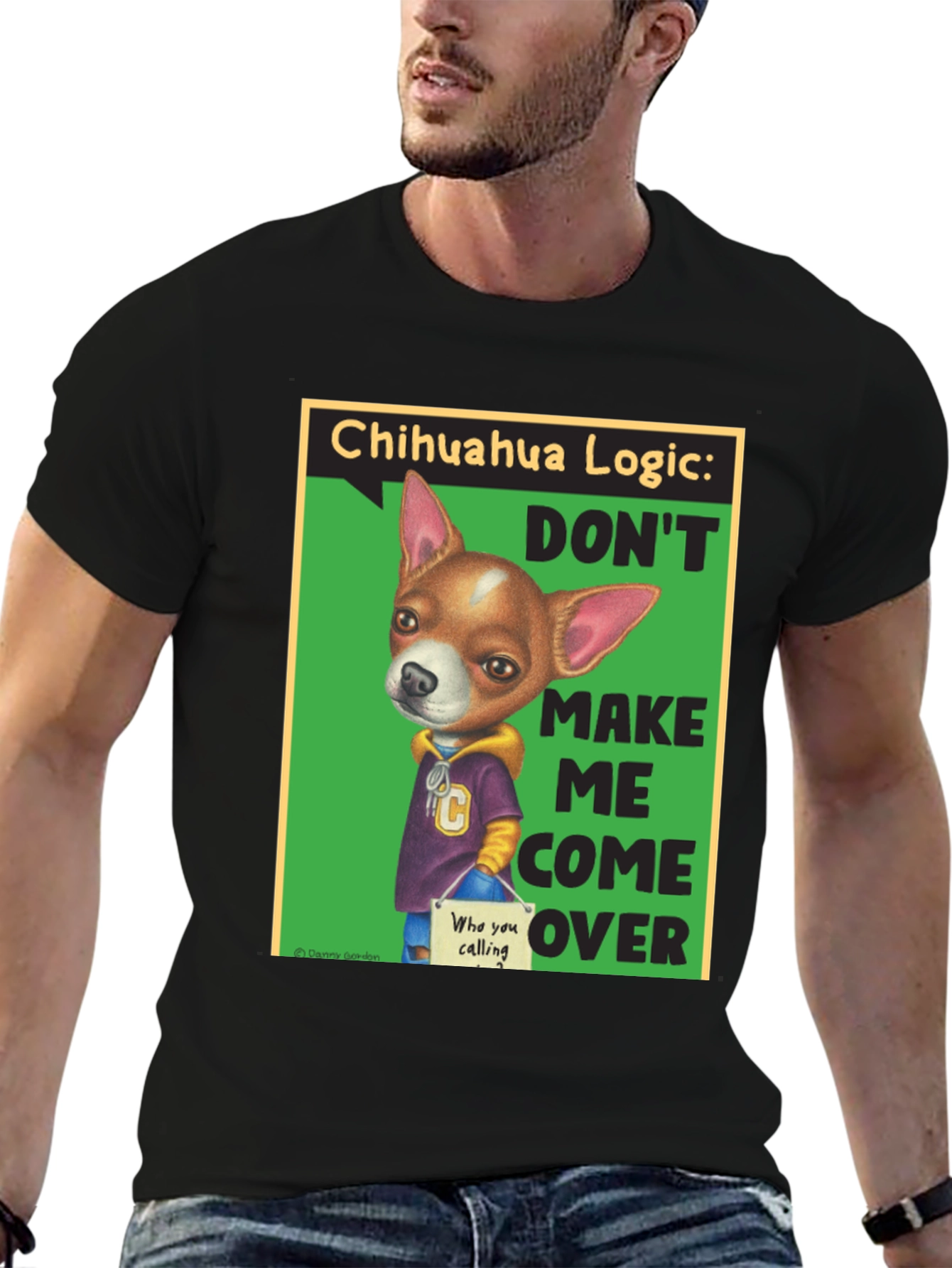 Chihuahua Logic Graphic T-Shirt