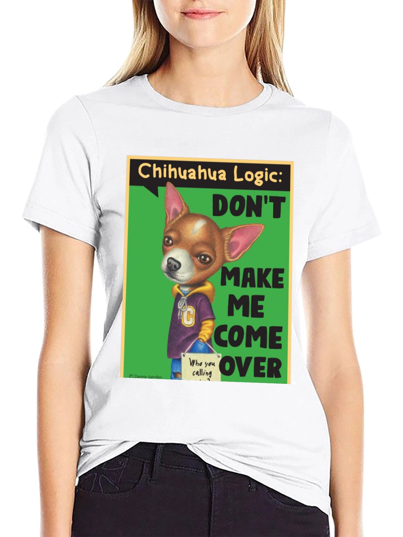 Chihuahua Logic Graphic T-Shirt