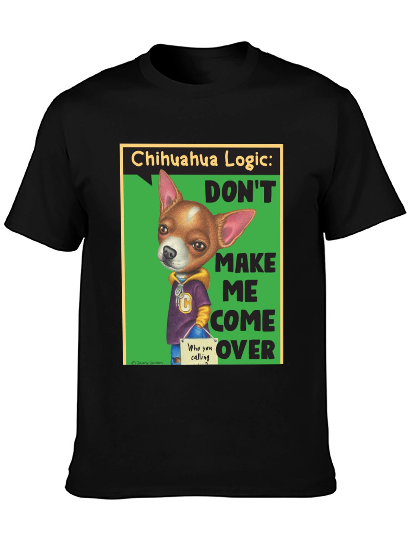 Chihuahua Logic Graphic T-Shirt