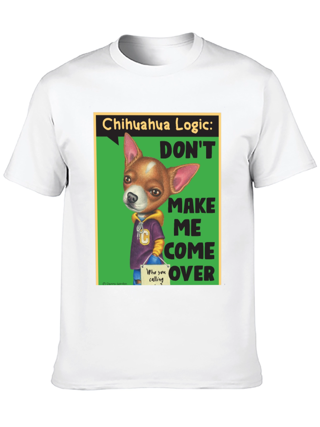 Chihuahua Logic Graphic T-Shirt