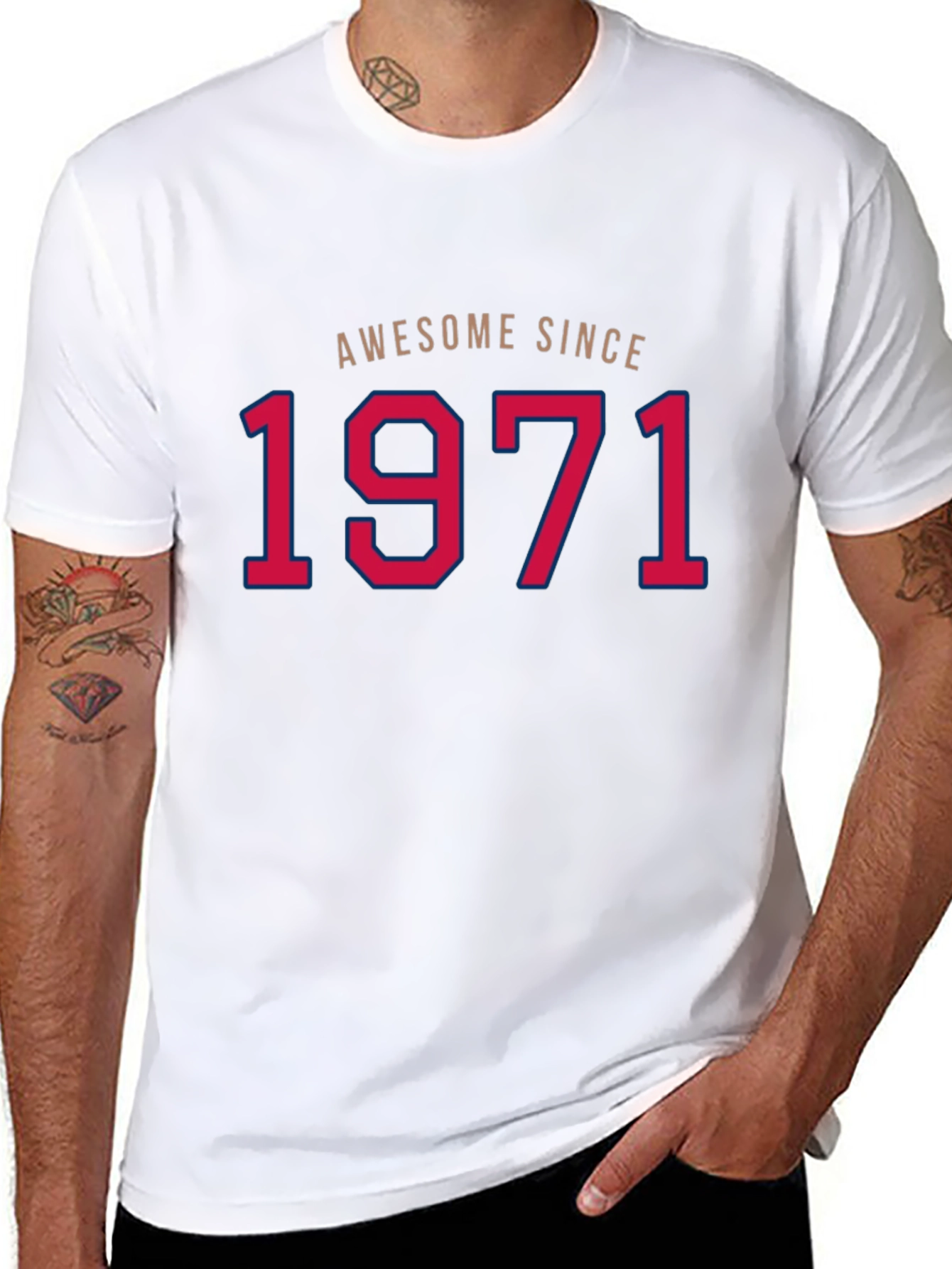 Awesome Since 1971 T-Shirt