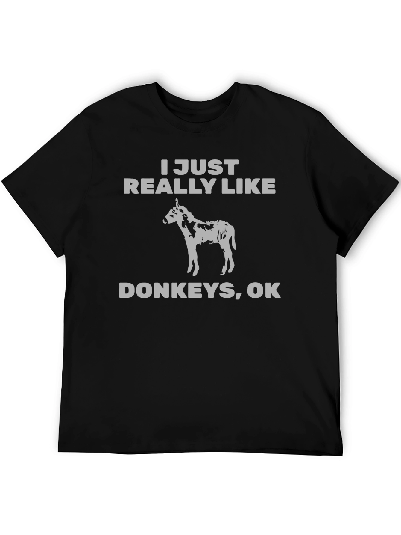 I Just Really Like Donkeys Graphic Tee