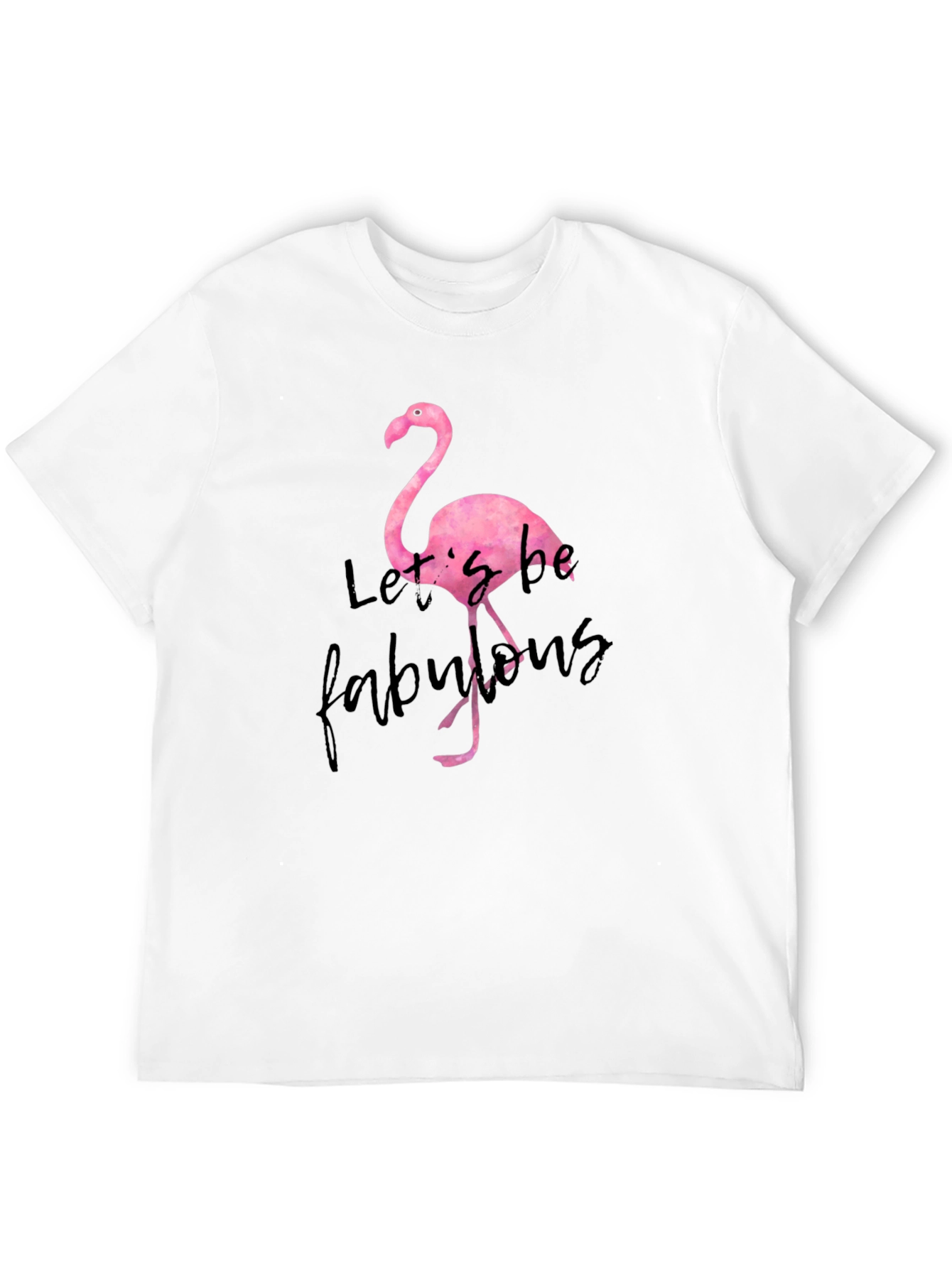 Lets be Fabulous Flamingo Graphic Tee