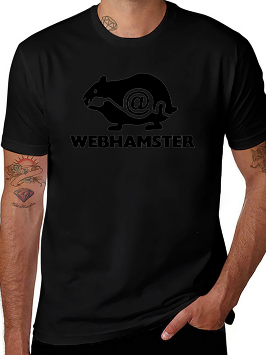 Webhamster Graphic Tee - Geeky Novelty T-Shirt