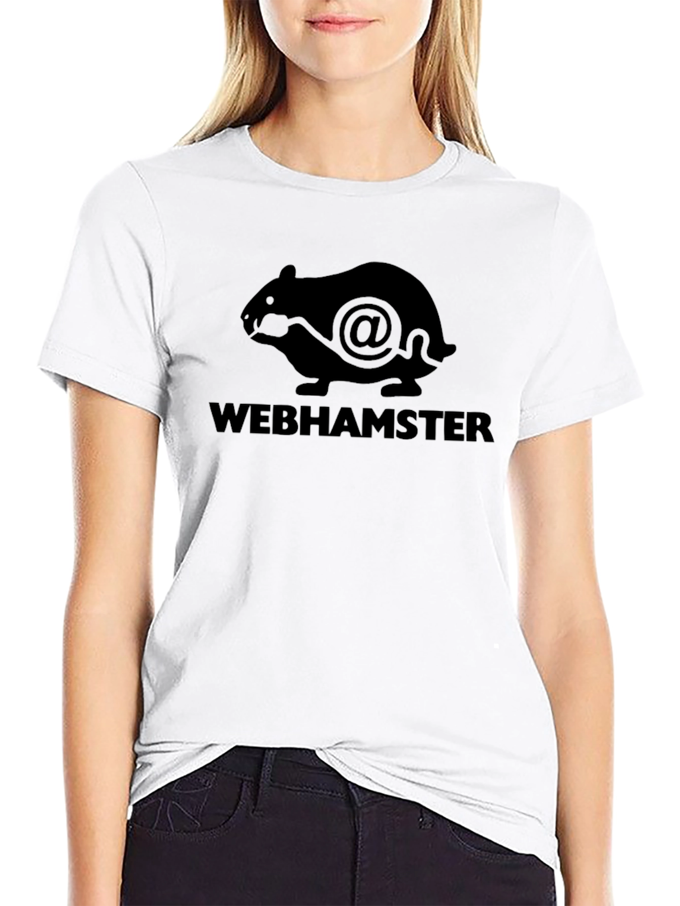 Webhamster Graphic Tee - Geeky Novelty T-Shirt