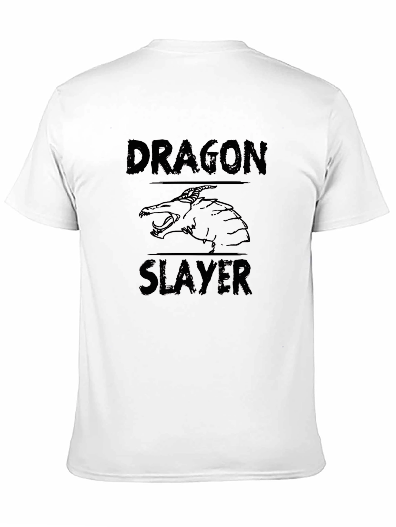 Dragon Slayer Graphic Black T-Shirt