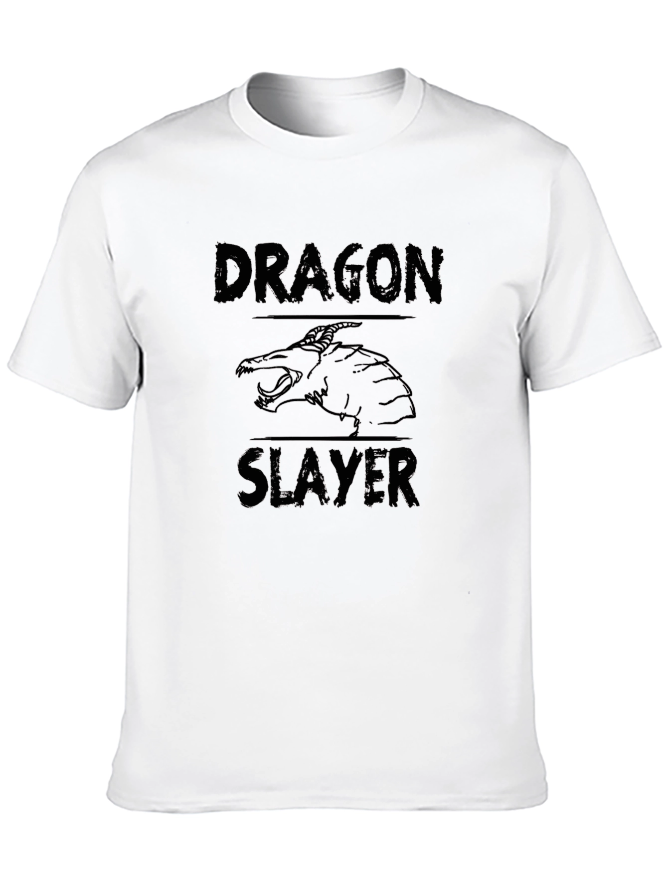 Dragon Slayer Graphic Black T-Shirt