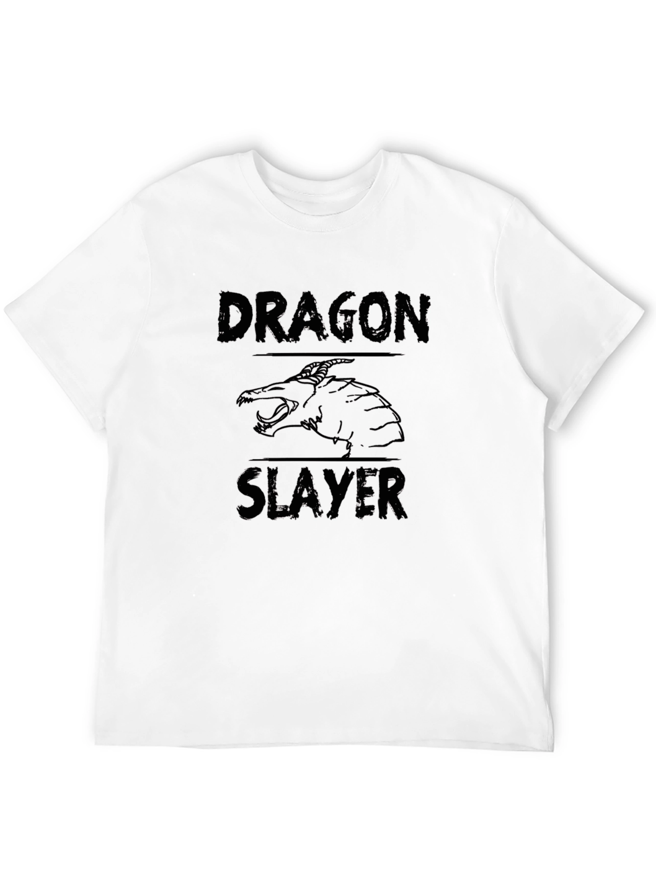 Dragon Slayer Graphic Black T-Shirt