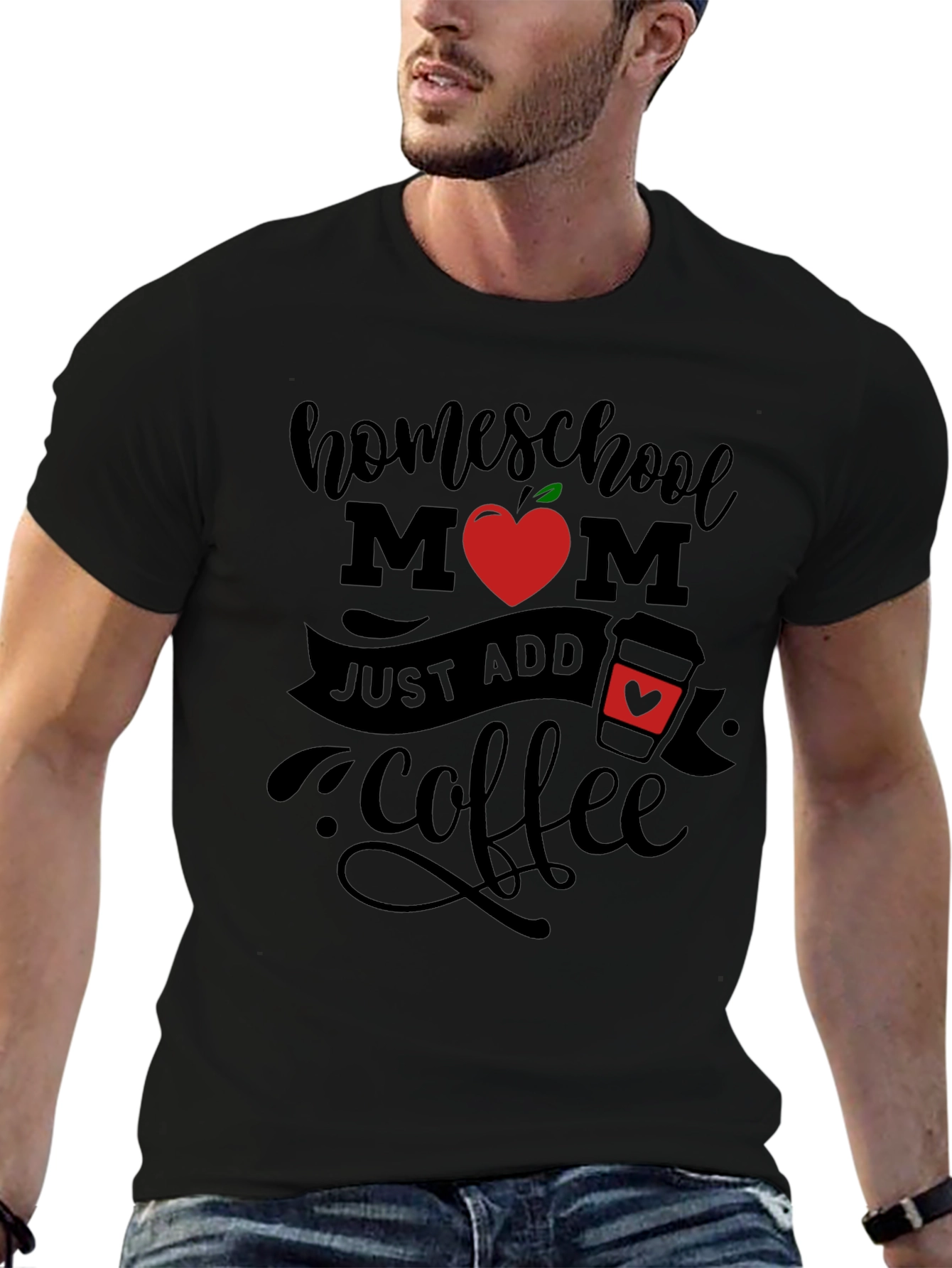 Homeschool Mom Coffee T-Shirt