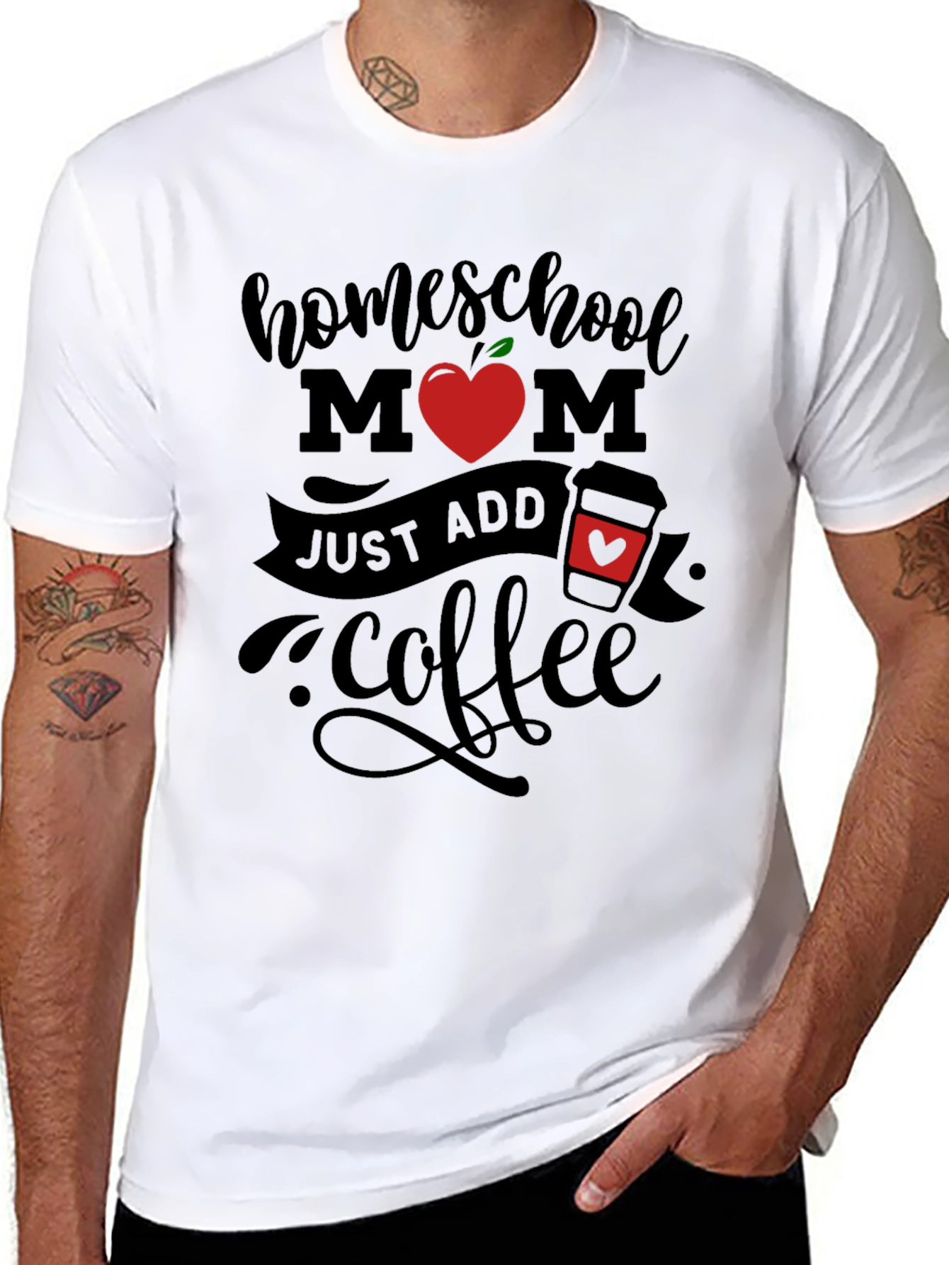Homeschool Mom Coffee T-Shirt