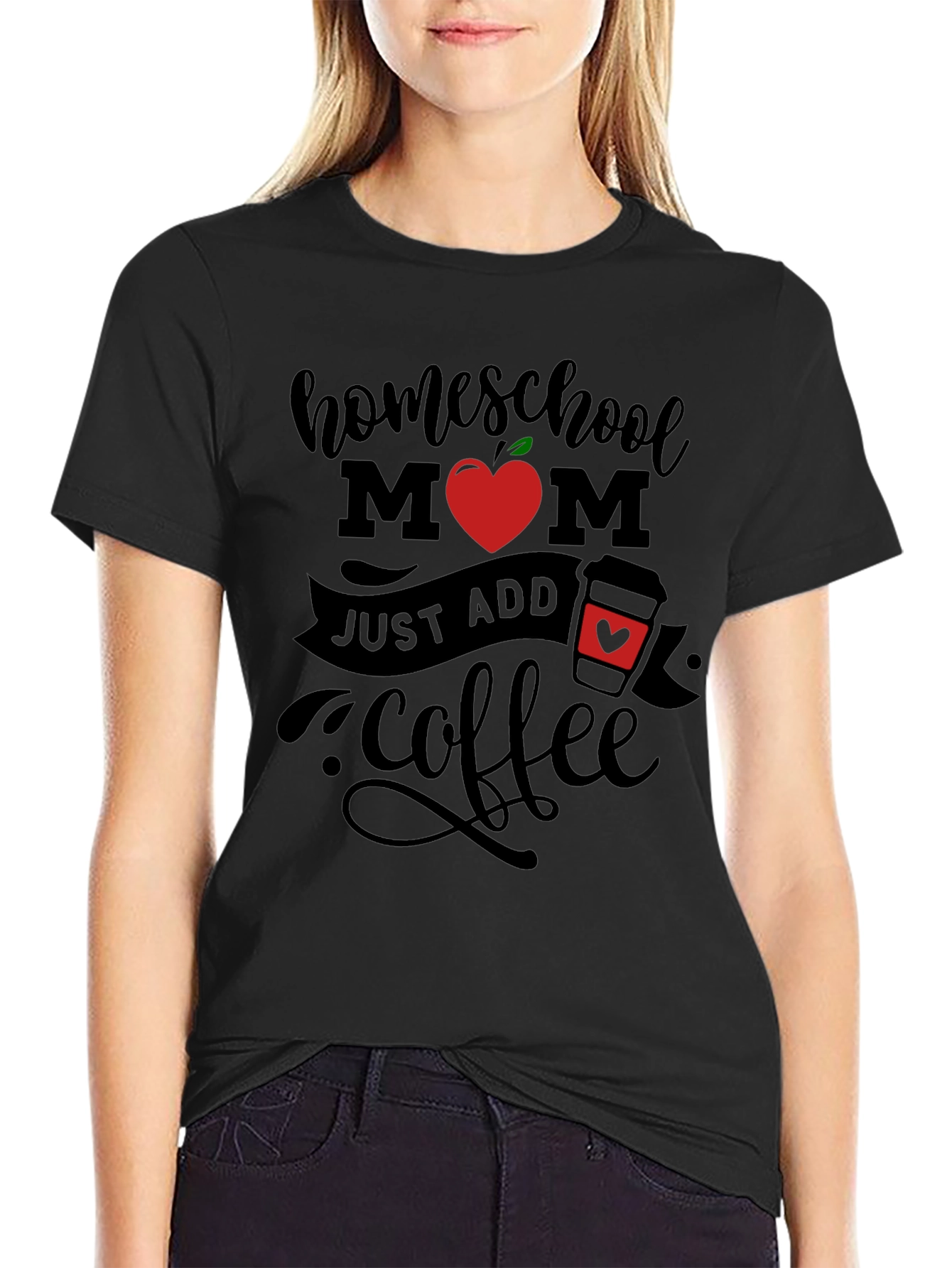 Homeschool Mom Coffee T-Shirt
