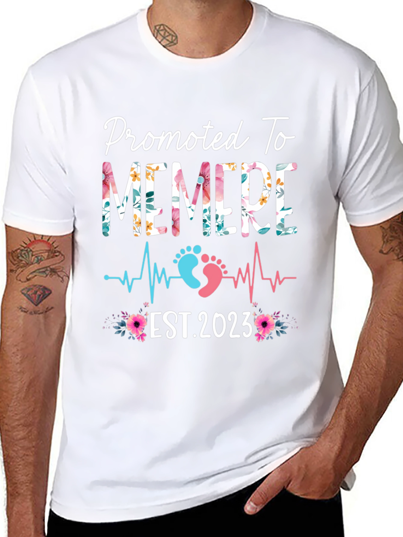Promoted to Memere Est. 2023 T-Shirt