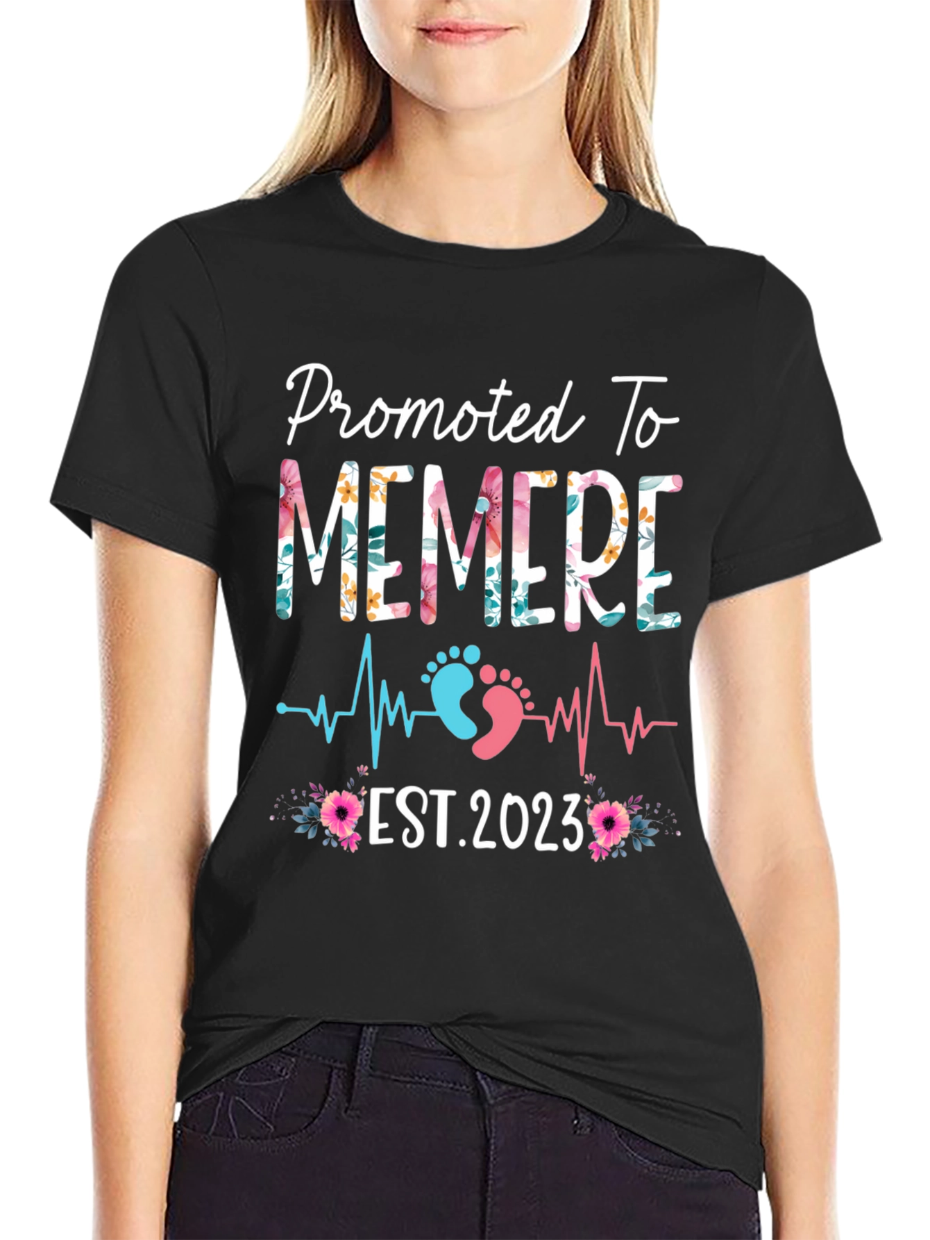 Promoted to Memere Est. 2023 T-Shirt