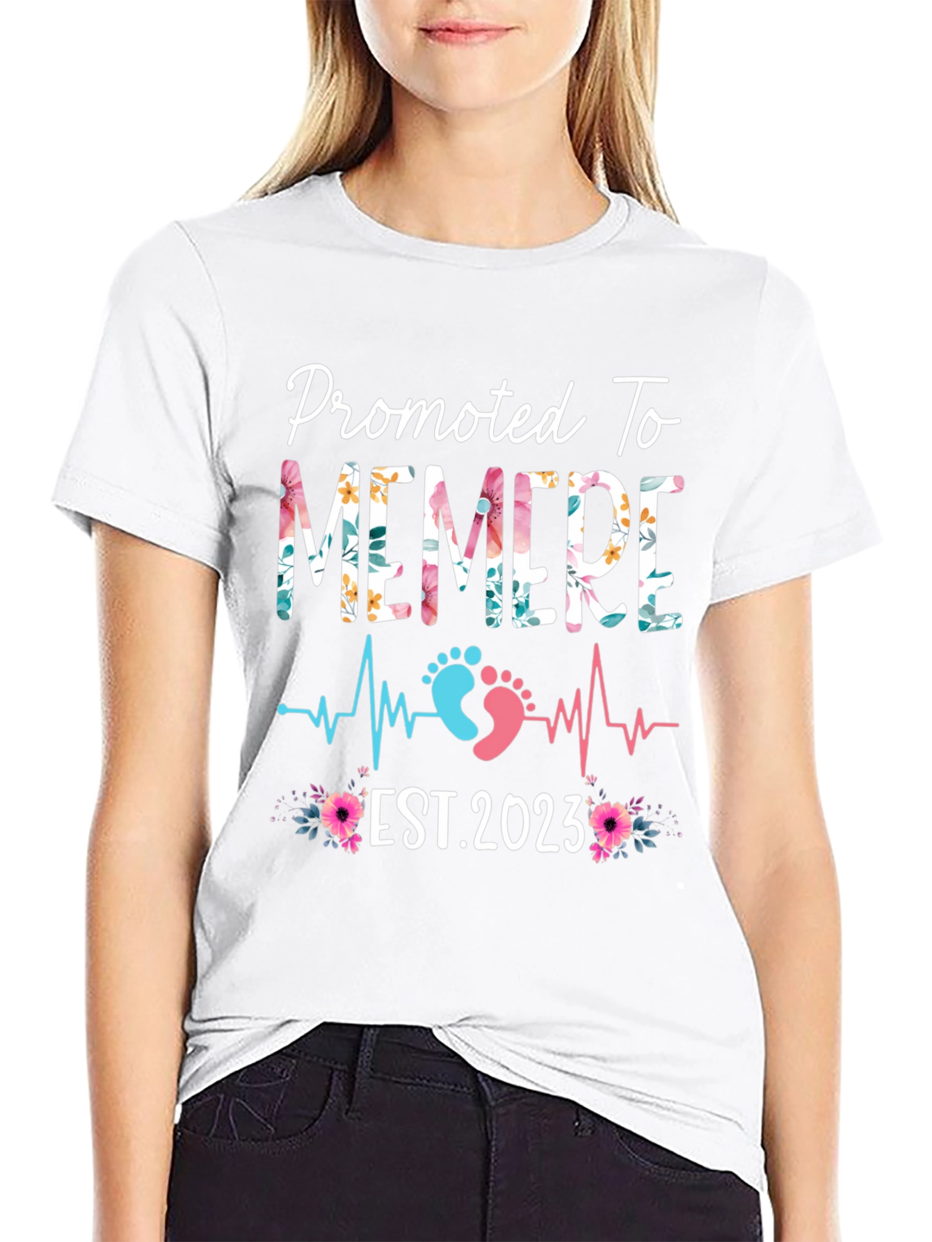 Promoted to Memere Est. 2023 T-Shirt