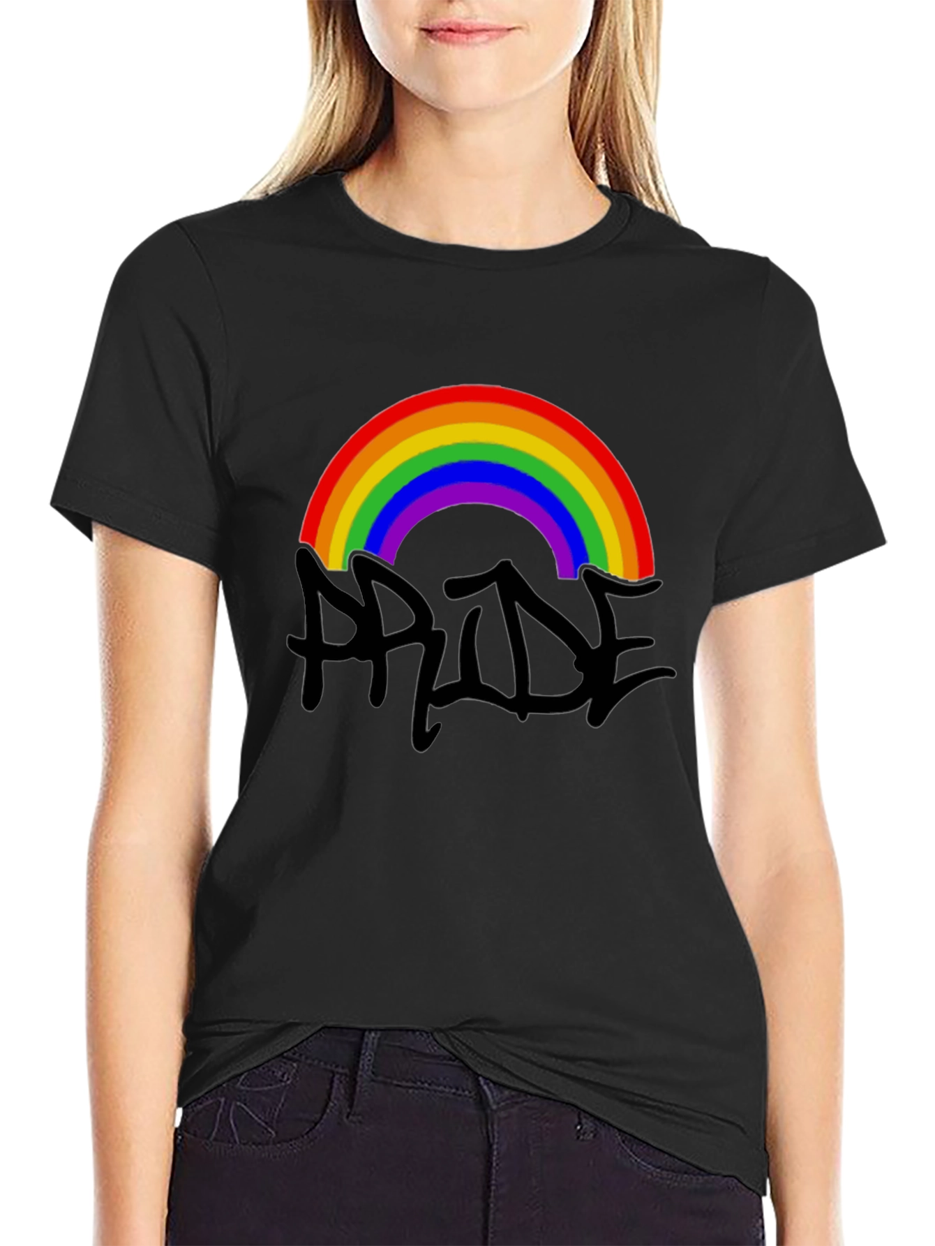 Pride Rainbow Graphic T-Shirt