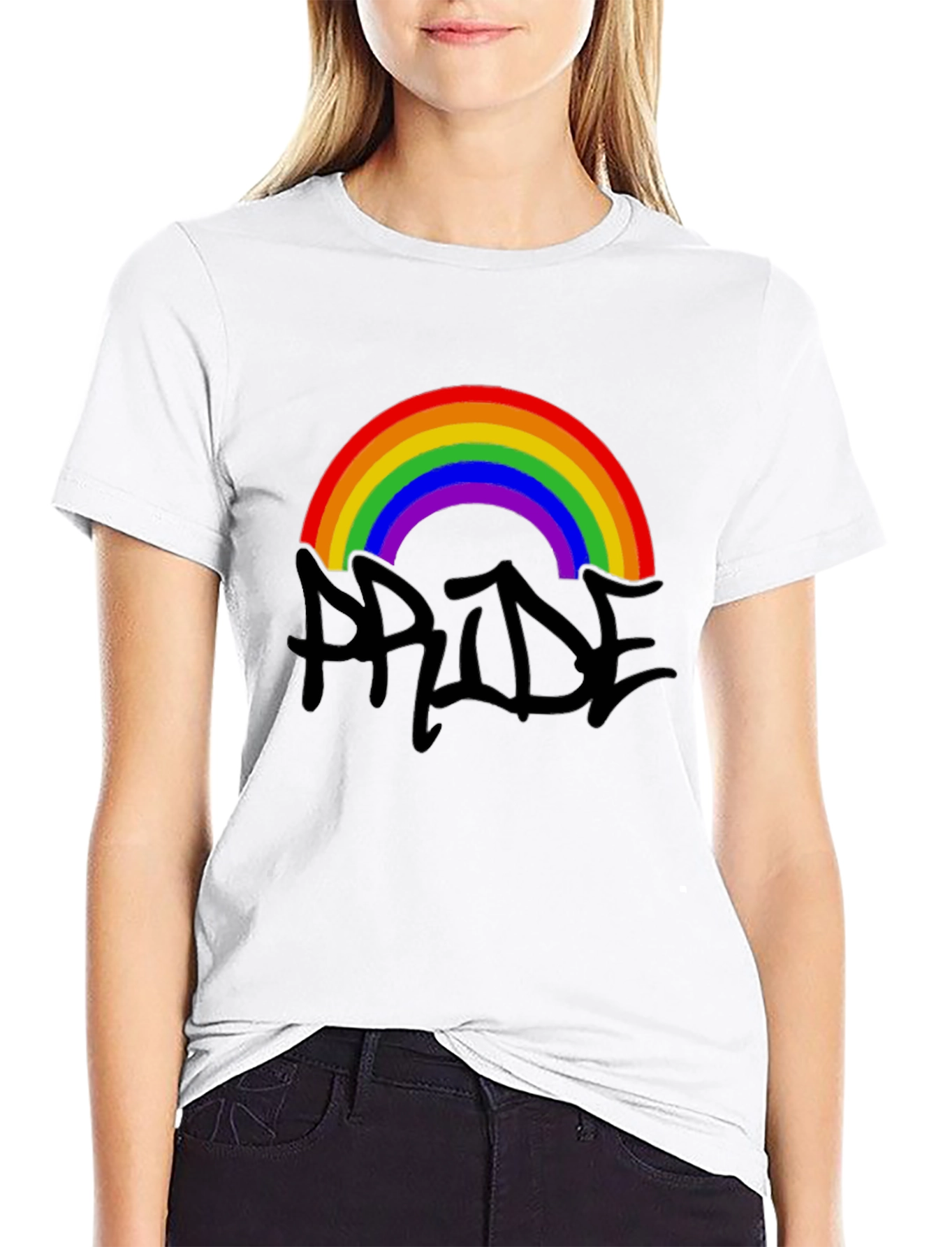 Pride Rainbow Graphic T-Shirt