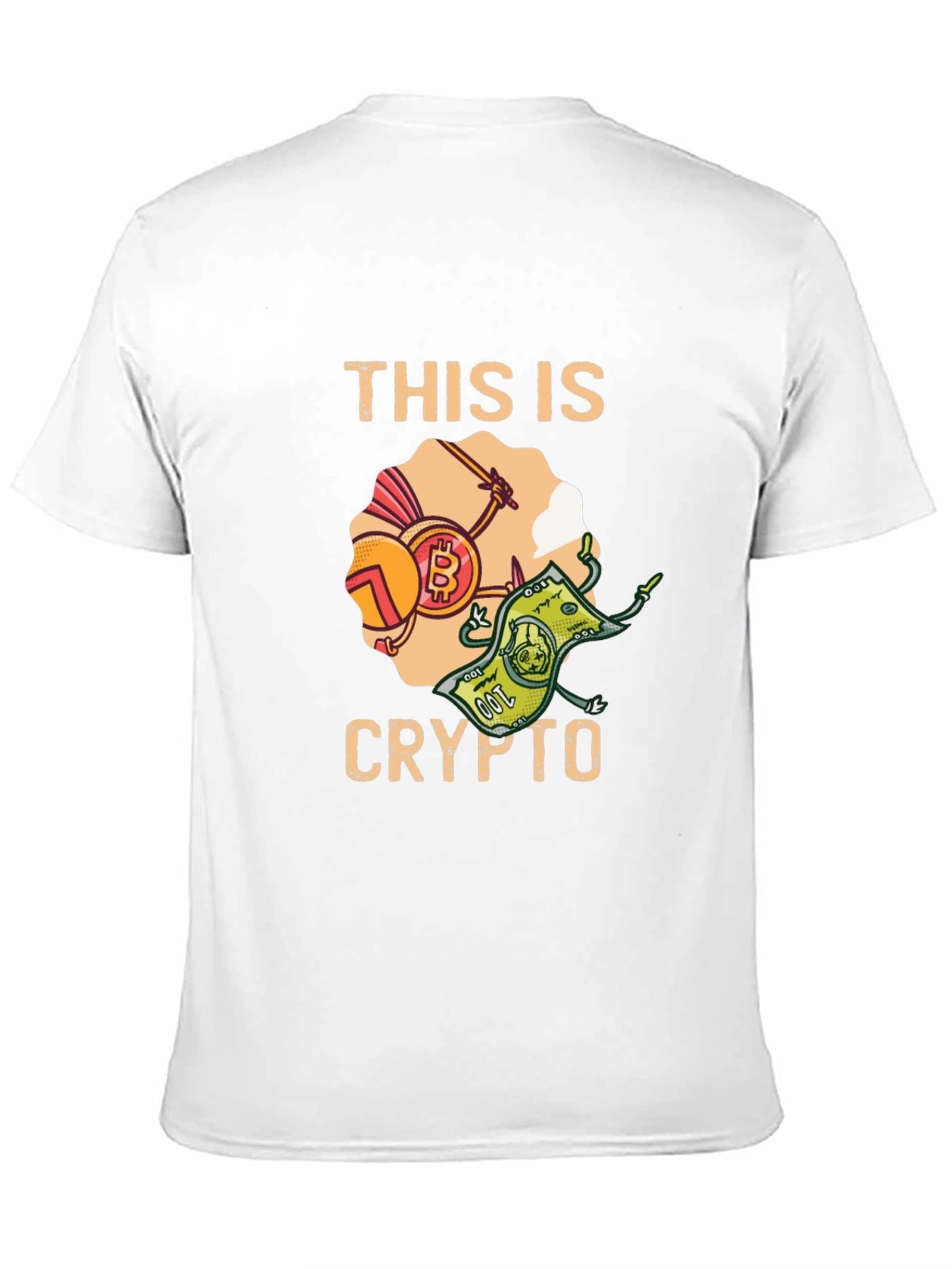 This Is Crypto T-Shirt - Bitcoin Money Design