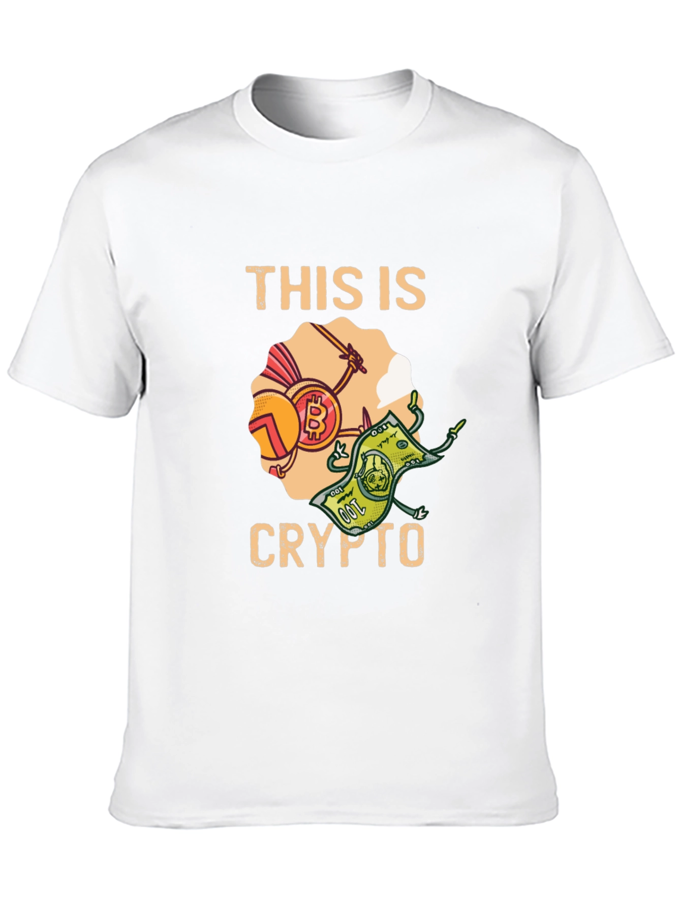 This Is Crypto T-Shirt - Bitcoin Money Design
