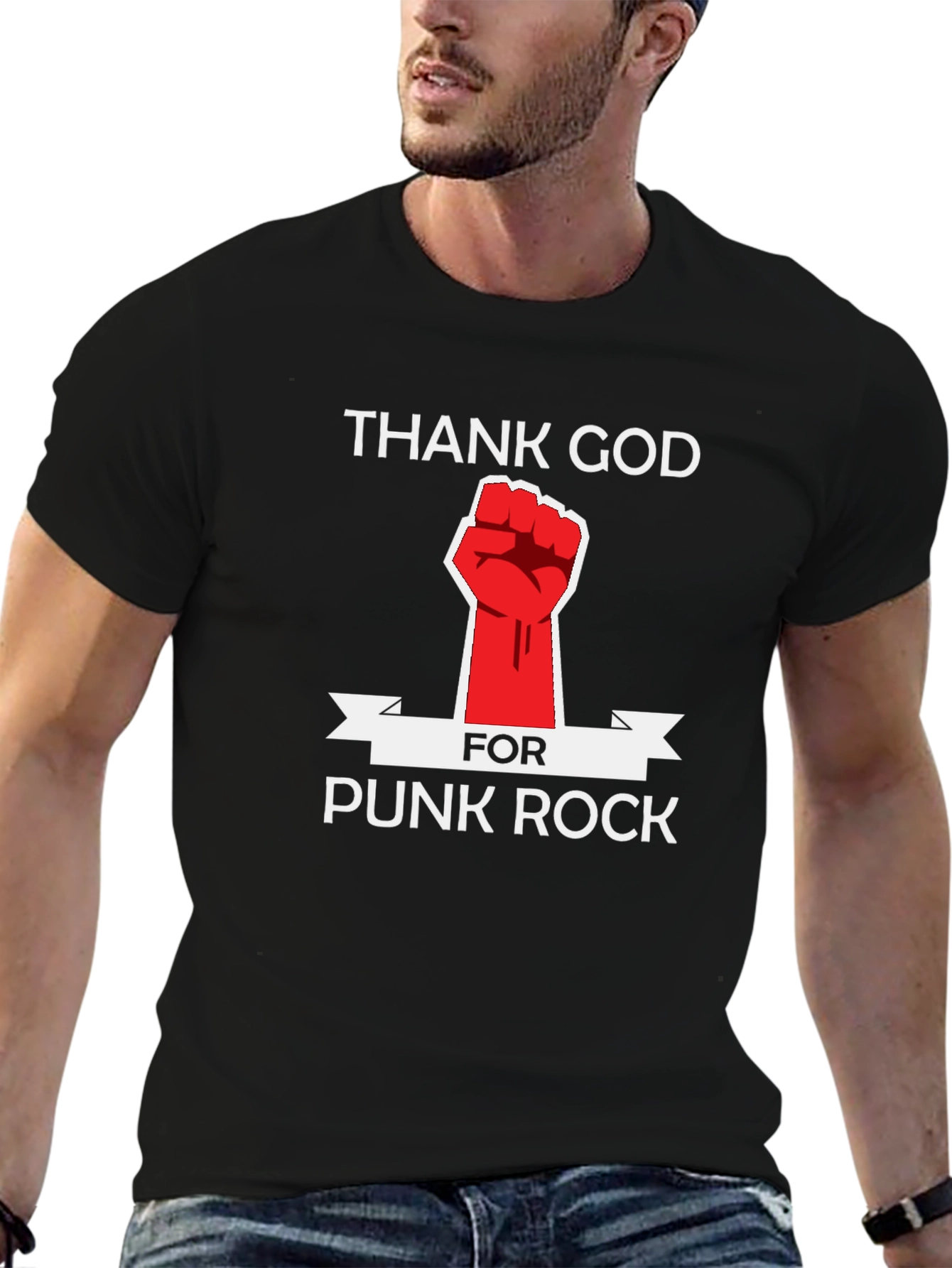 Thank God For Punk Rock Graphic Tee