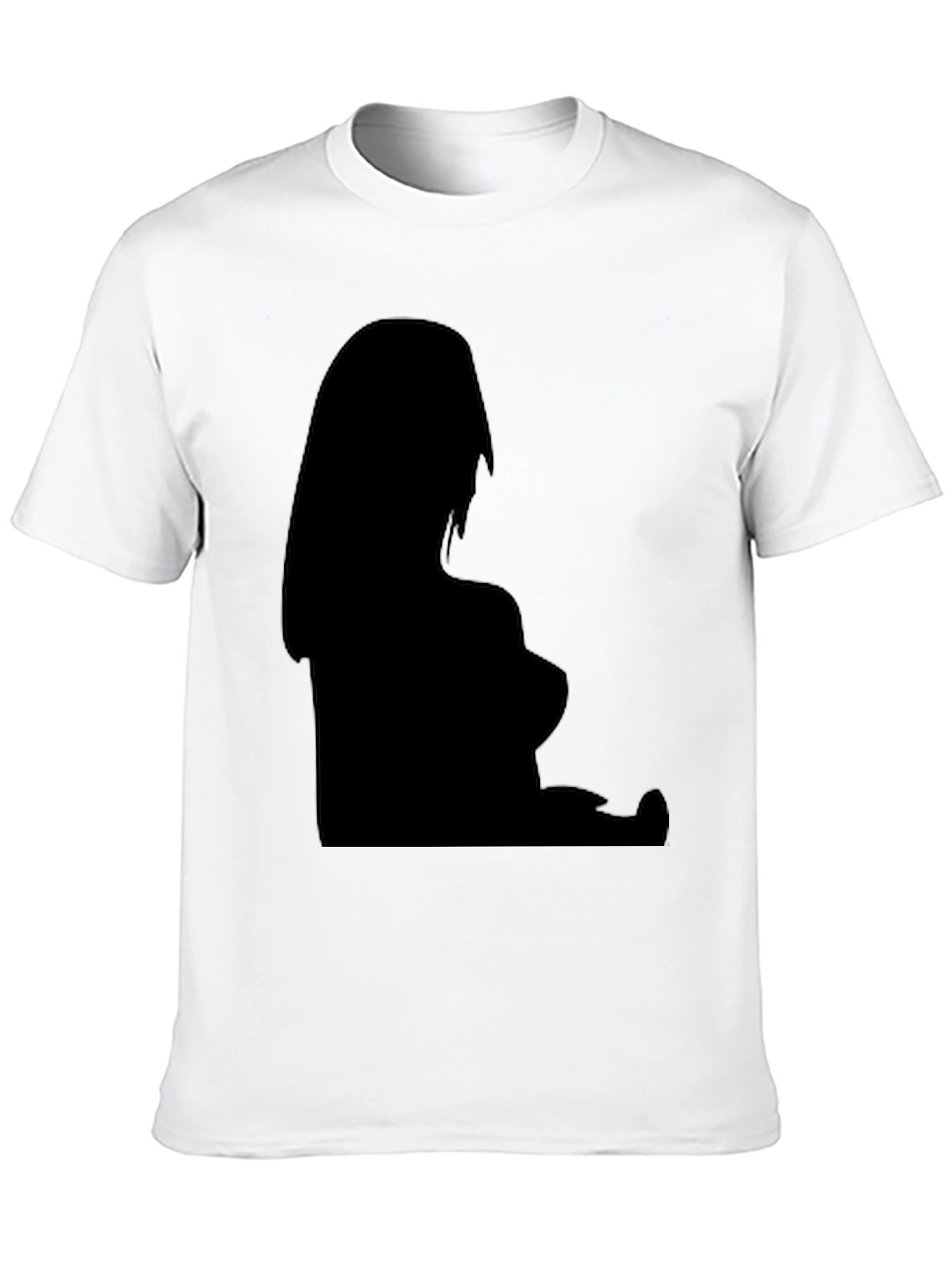 Silhouette Graphic Black T-Shirt